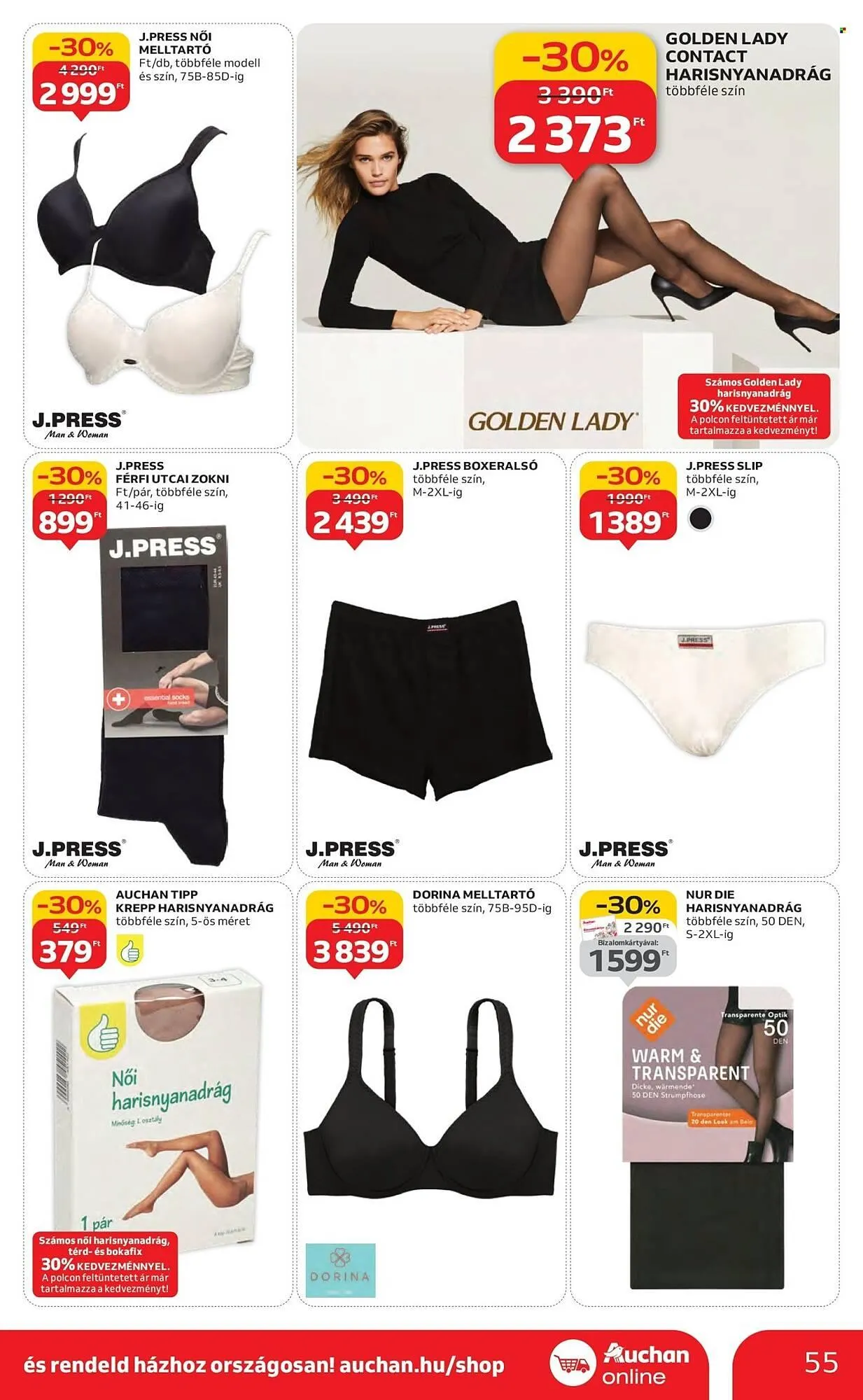 Katalógus Auchan akciós újság november 6.-tól november 12.-ig 2025. - Oldal 55