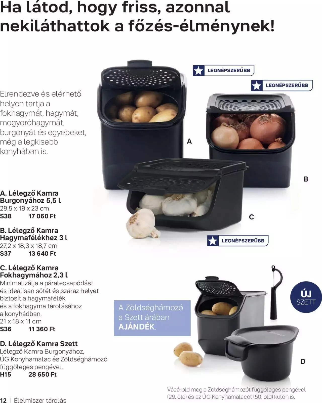 Katalógus Tupperware - Őszi & Téli Katalógus 2023/24 szeptember 1.-tól december 31.-ig 2023. - Oldal 12