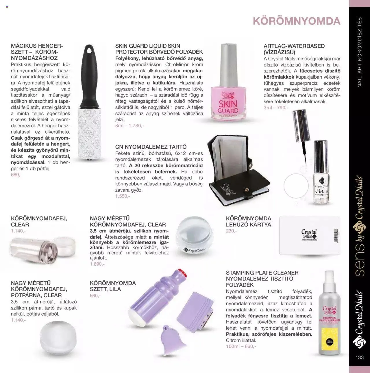 Katalógus Crystal Nails - Nagykatalógus 22/23 március 8.-tól december 31.-ig 2023. - Oldal 133