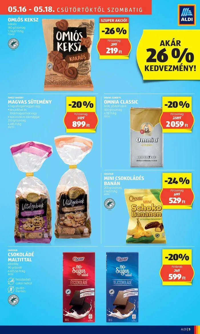 Katalógus Nyitás: Hajdúnánás, Kossuth utca 21. május 16.-tól május 20.-ig 2024. - Oldal 5