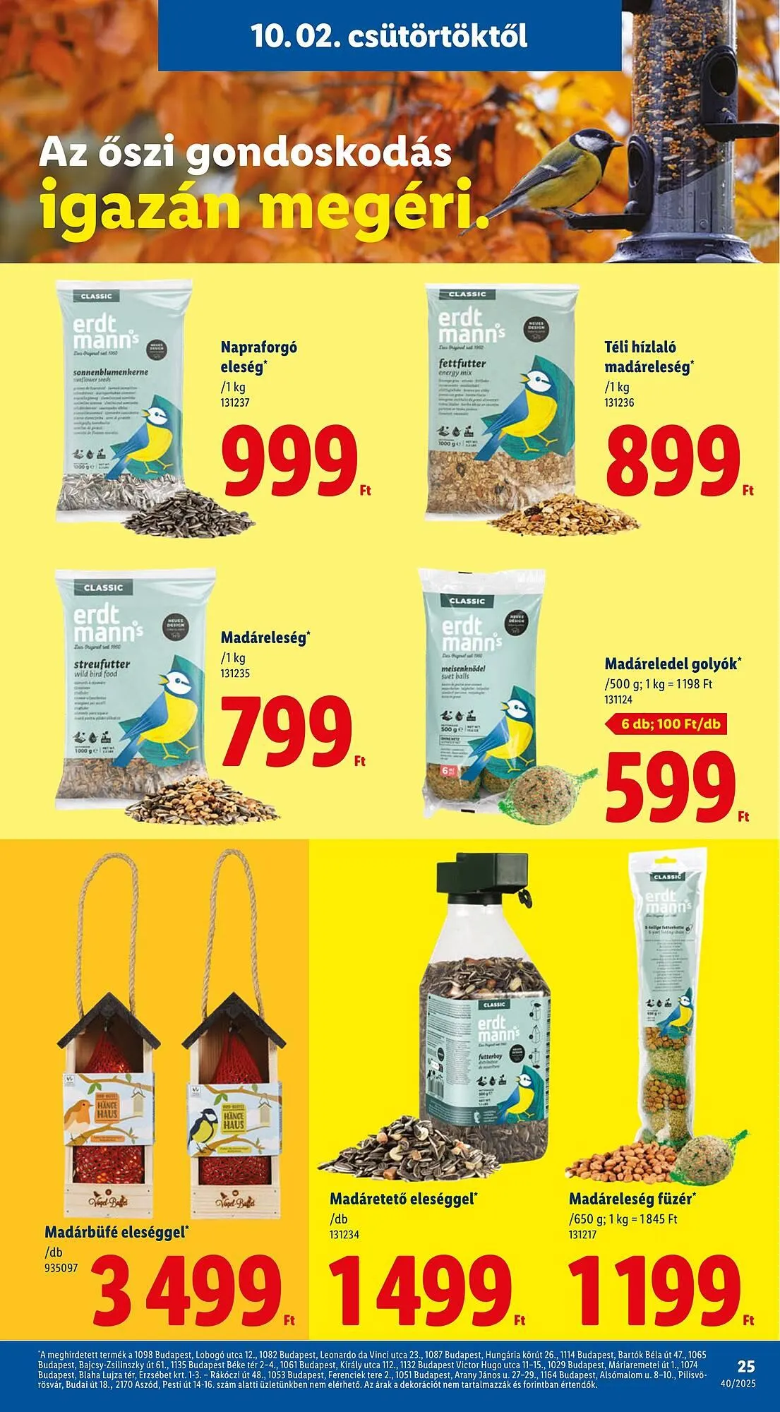 Katalógus Lidl akciós újság október 2.-tól október 8.-ig 2025. - Oldal 25