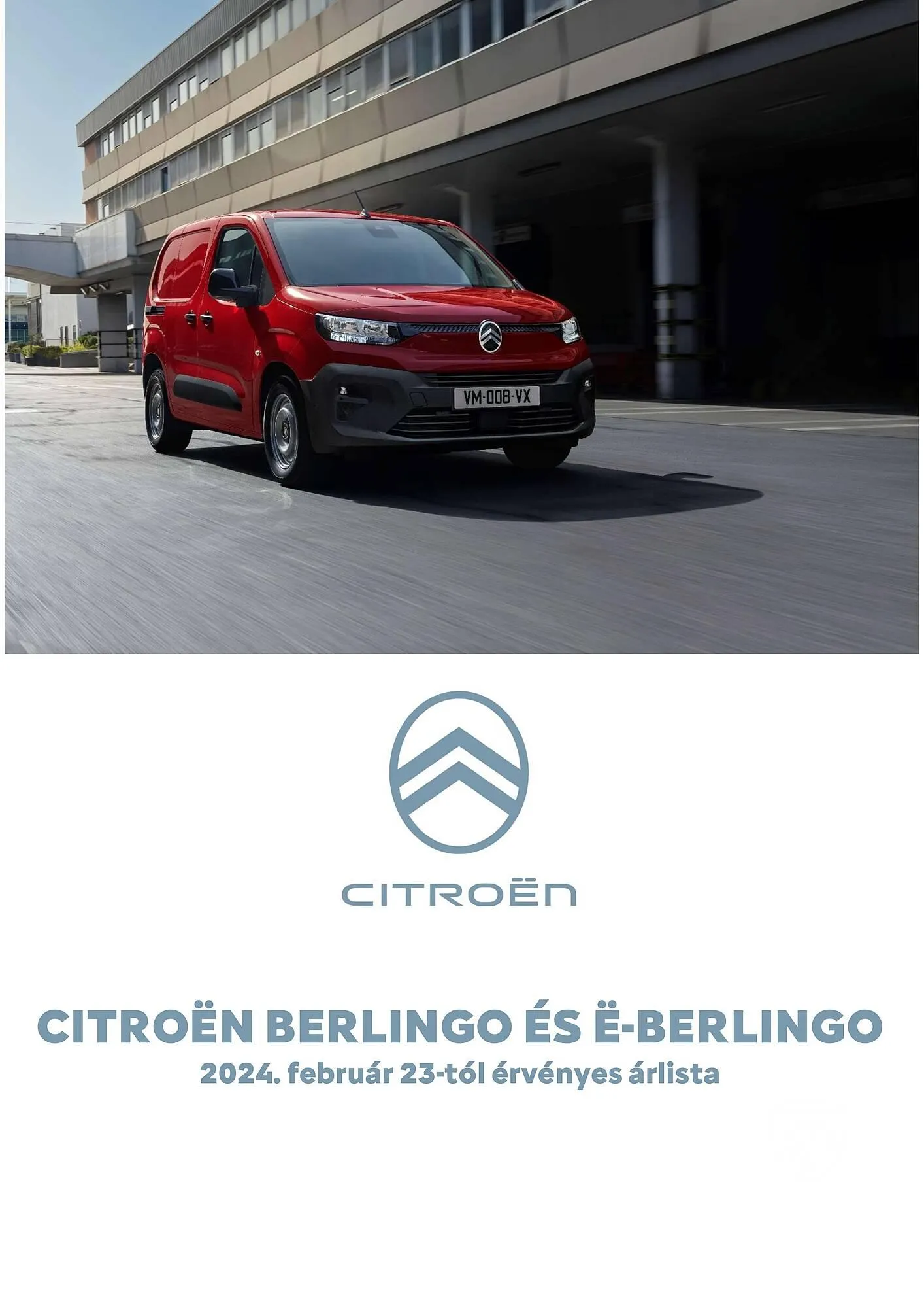 Katalógus Citroën Berlingo furgon akciós újság július 5.-tól december 31.-ig 2024. - Oldal 1