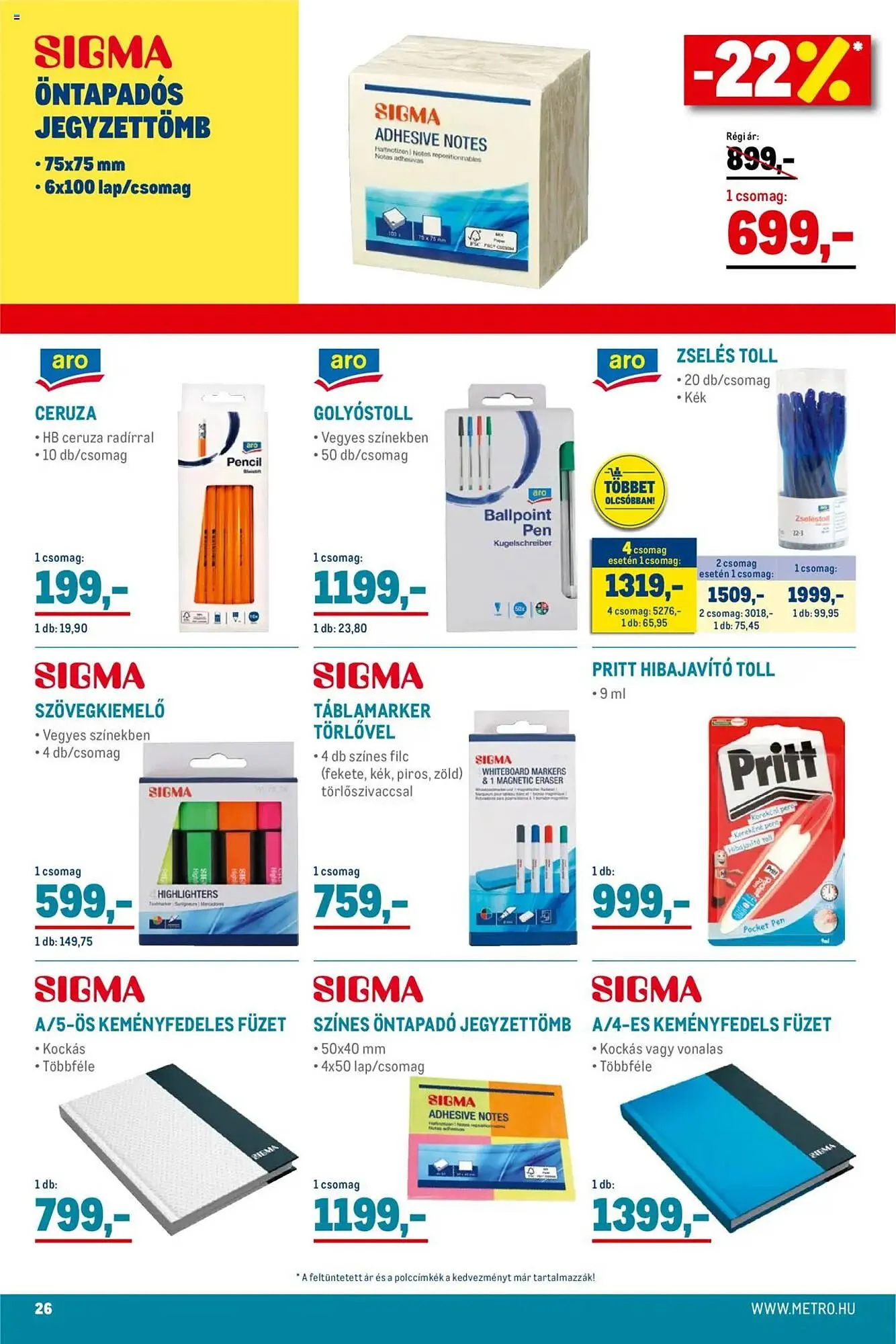 Katalógus Metro akciós újság augusztus 1.-tól augusztus 31.-ig 2025. - Oldal 26