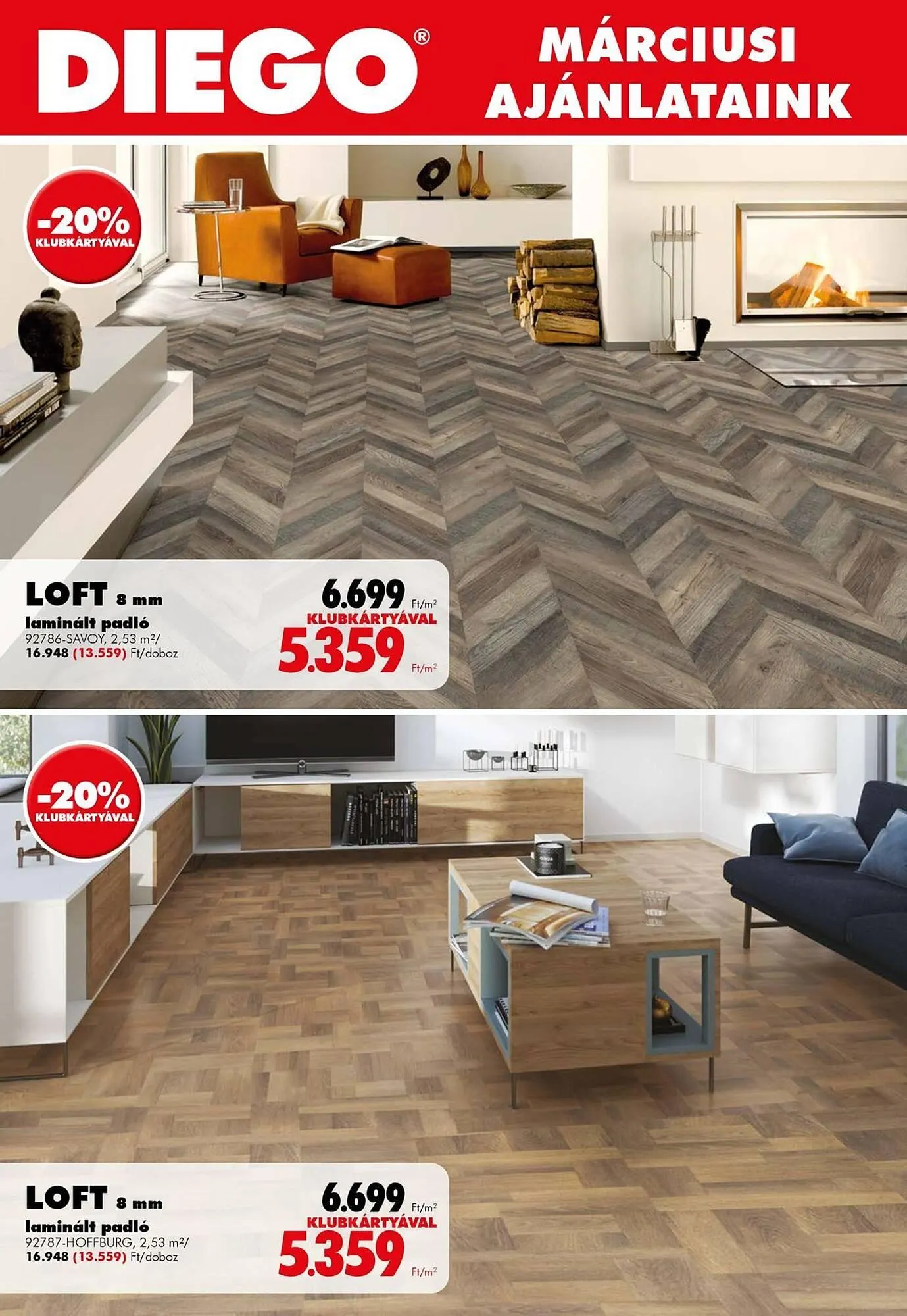 Diego akciós újság - 1