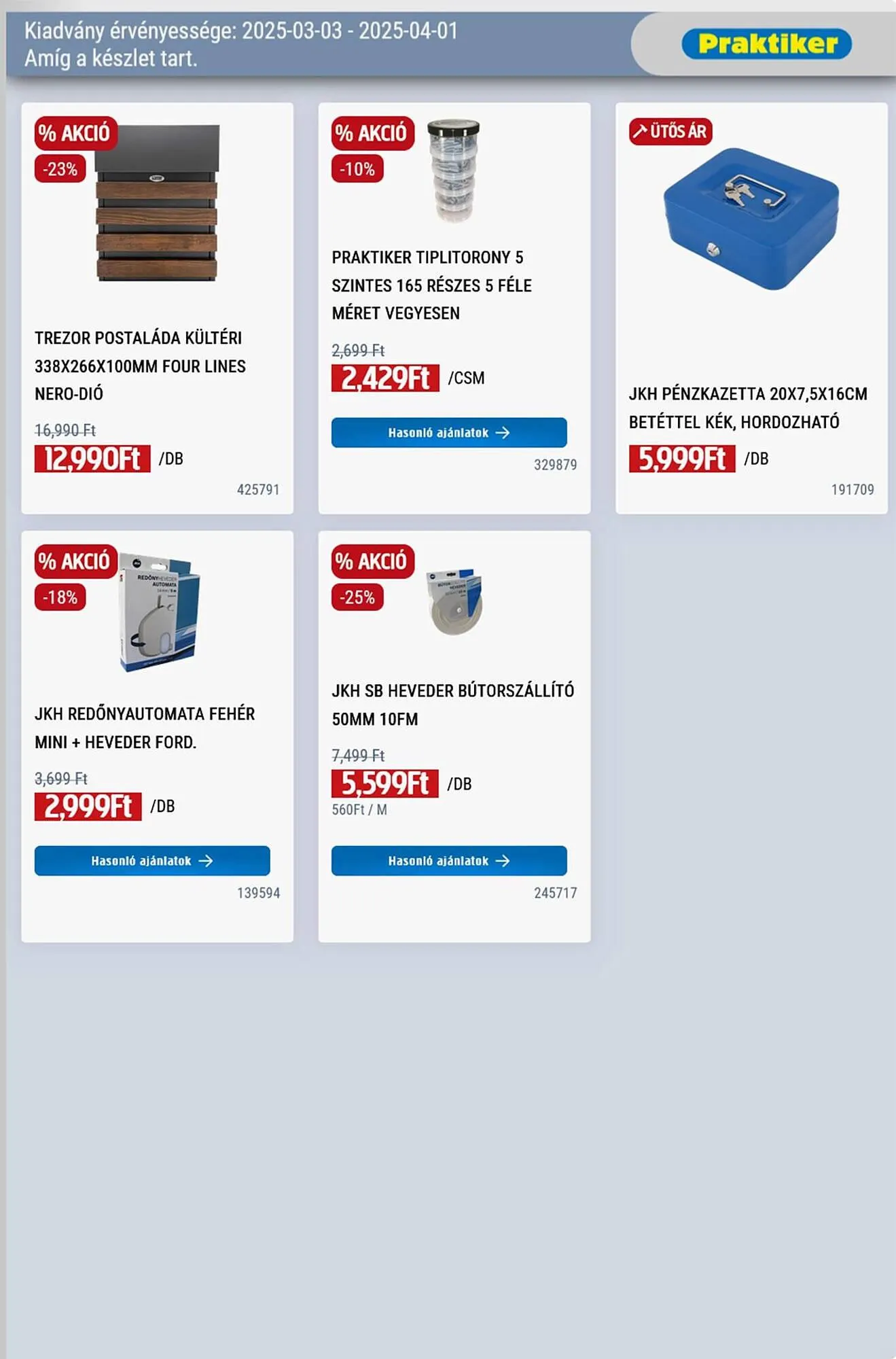 Katalógus Praktiker akciós újság március 3.-tól április 1.-ig 2025. - Oldal 37