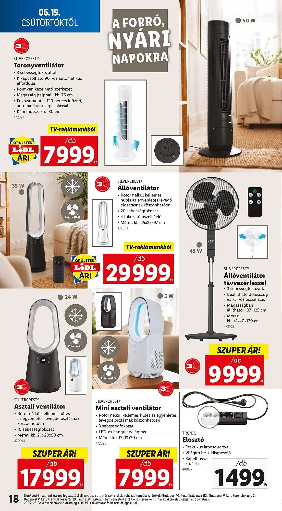 Katalógus Lidl akciós újság június 19.-tól június 25.-ig 2025. - Oldal 18