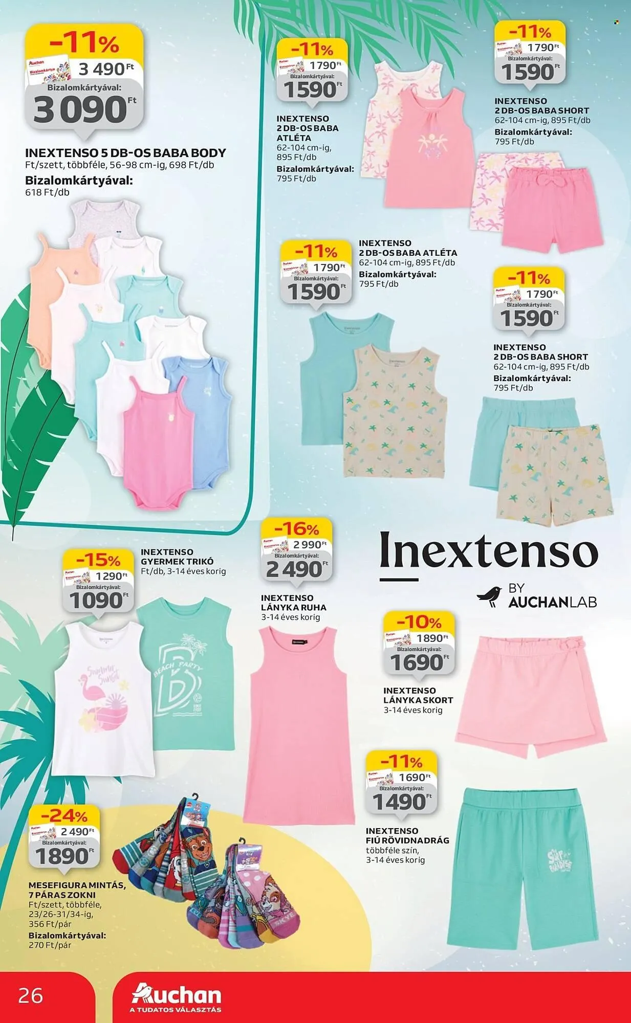 Katalógus Auchan akciós újság június 12.-tól július 16.-ig 2025. - Oldal 26