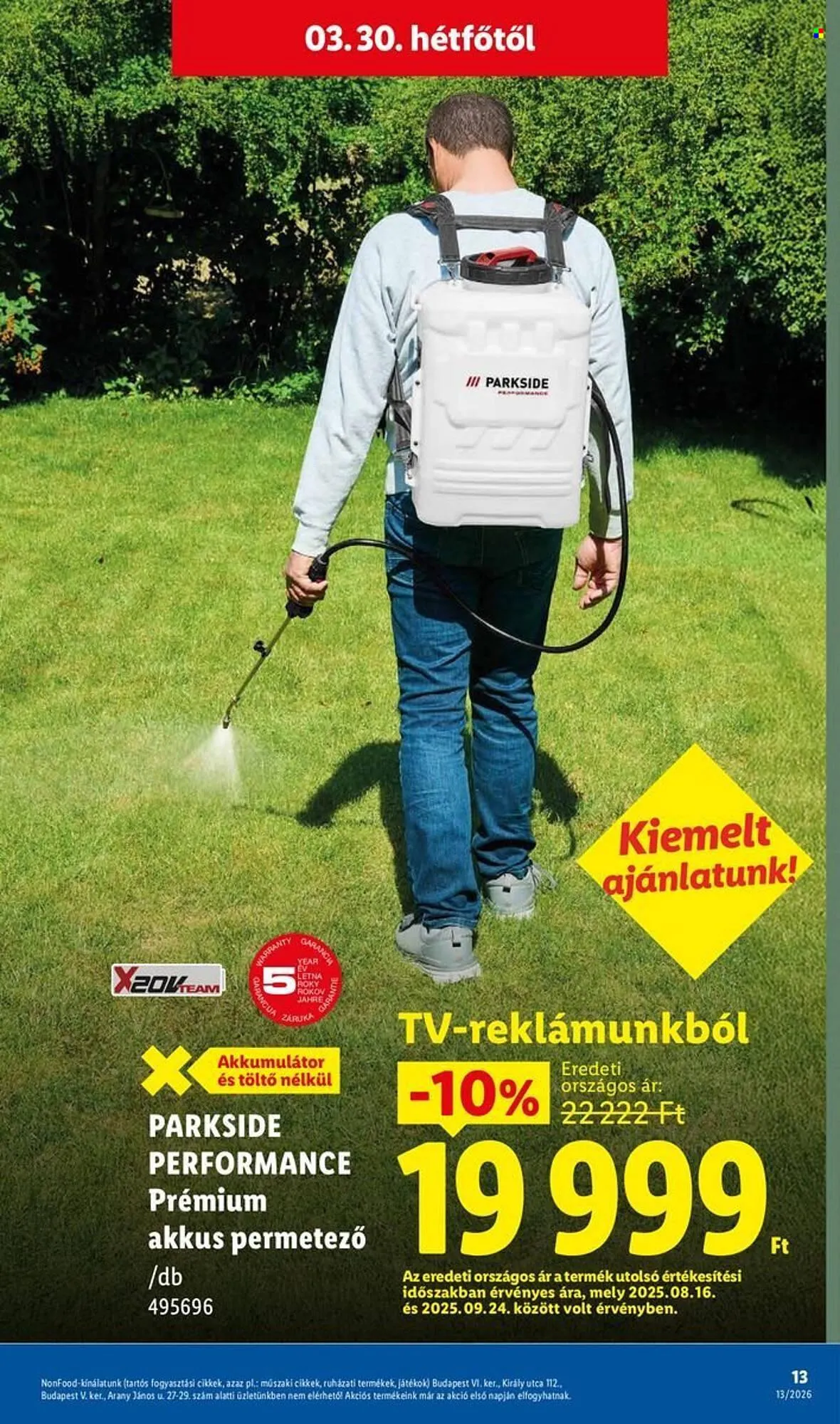 Katalógus Lidl akciós újság március 26.-tól április 1.-ig 2026. - Oldal 13