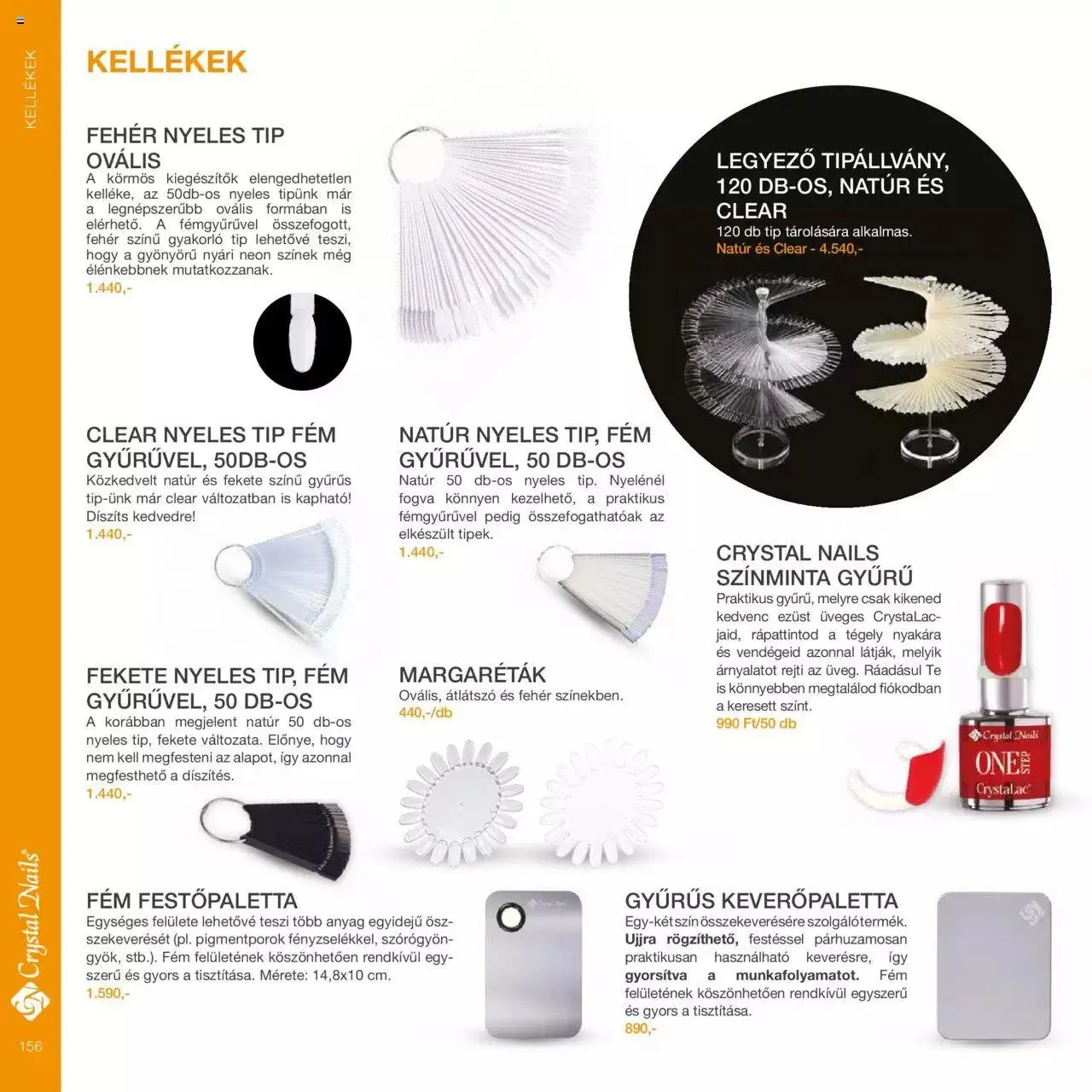 Katalógus Crystal Nails - Nagykatalógus 22/23 március 8.-tól december 31.-ig 2023. - Oldal 156