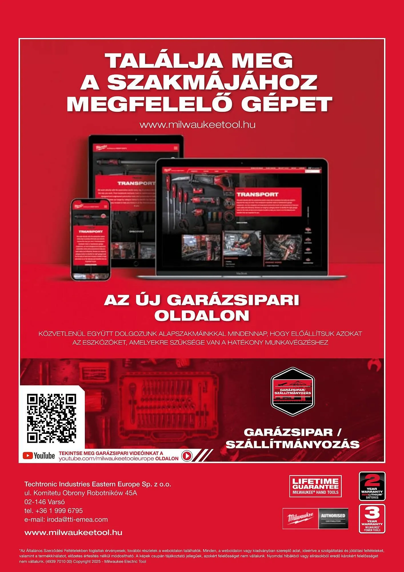 Katalógus Milwaukee akciós újság szeptember 16.-tól december 31.-ig 2025. - Oldal 48