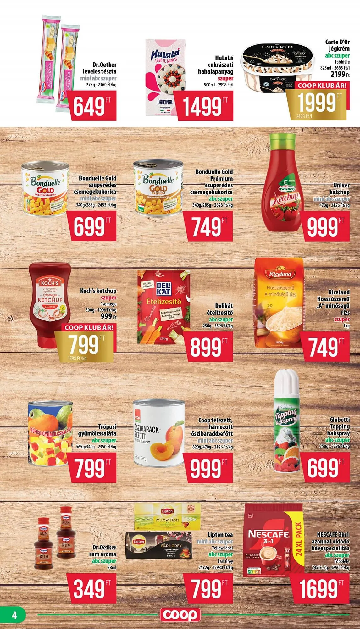 Katalógus Coop akciós újság március 26.-tól április 1.-ig 2026. - Oldal 4