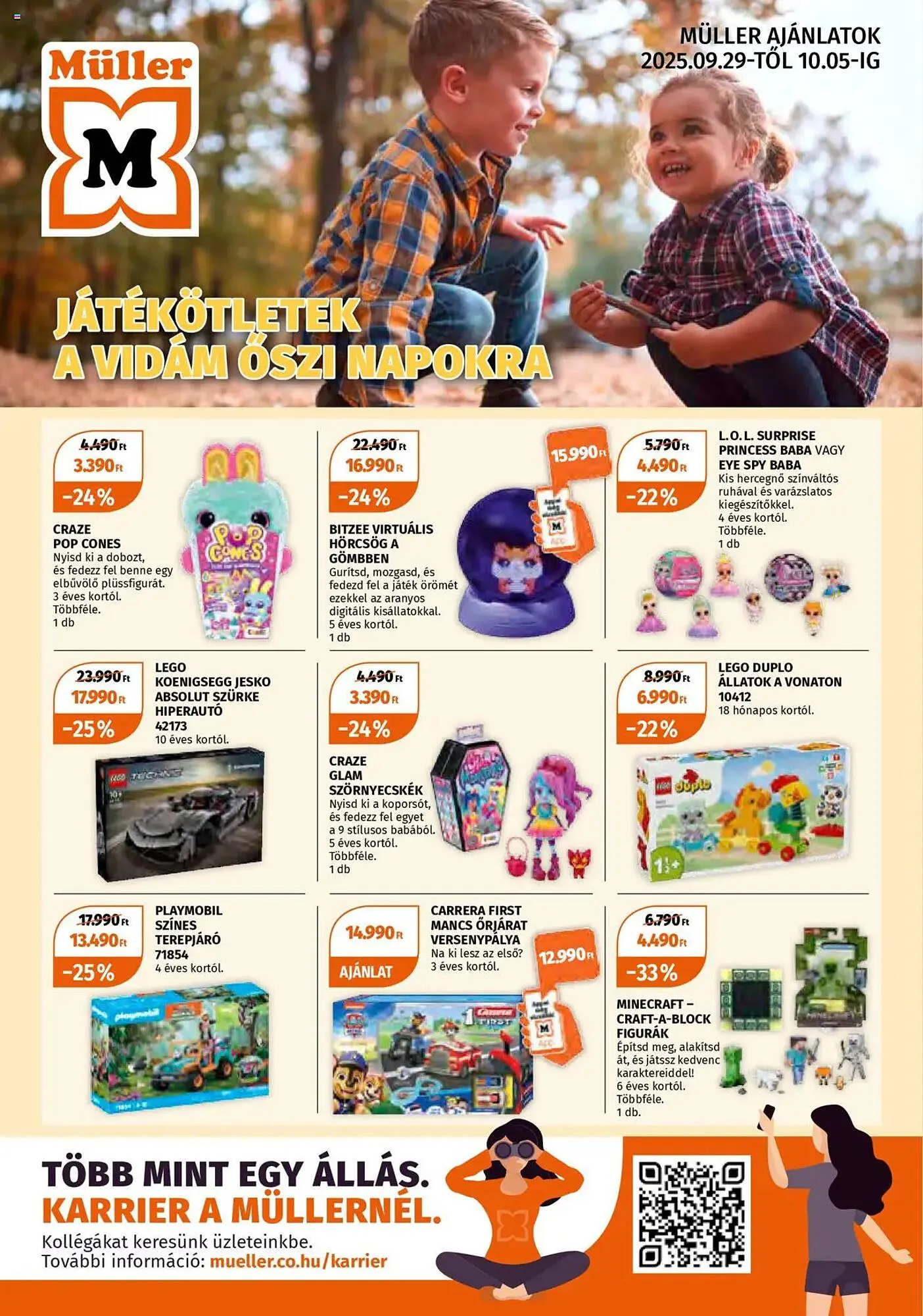 Müller akciós újság - 1