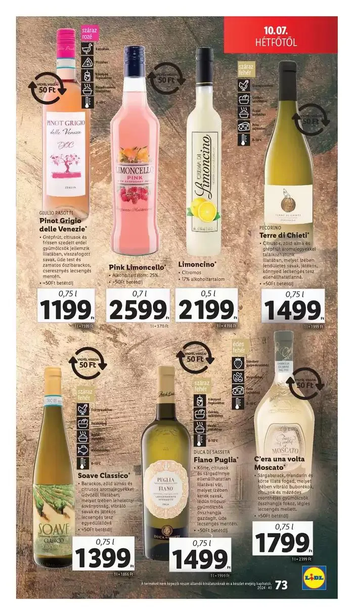 Katalógus Akciós újság – 40. hét október 3.-tól október 9.-ig 2024. - Oldal 73
