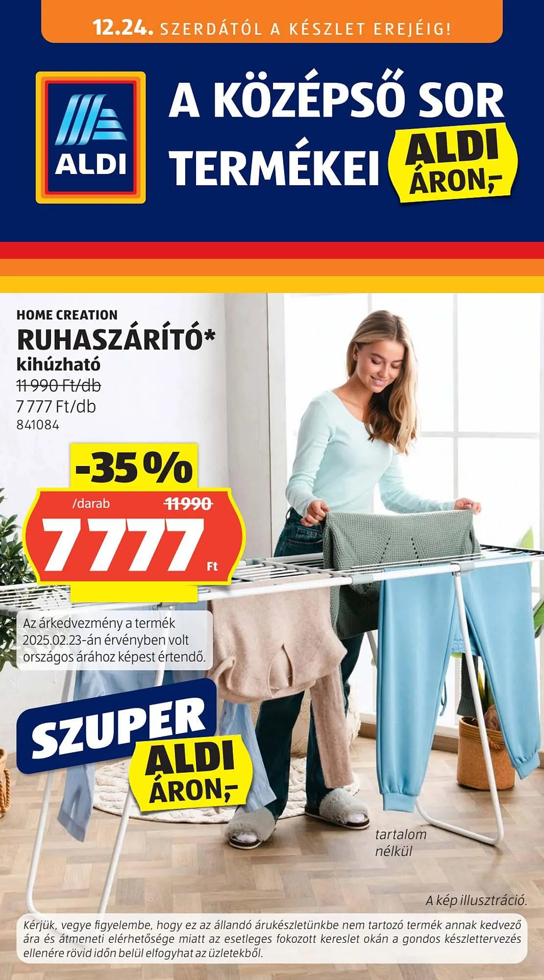 Katalógus ALDI akciós újság december 24.-tól december 28.-ig 2025. - Oldal 1