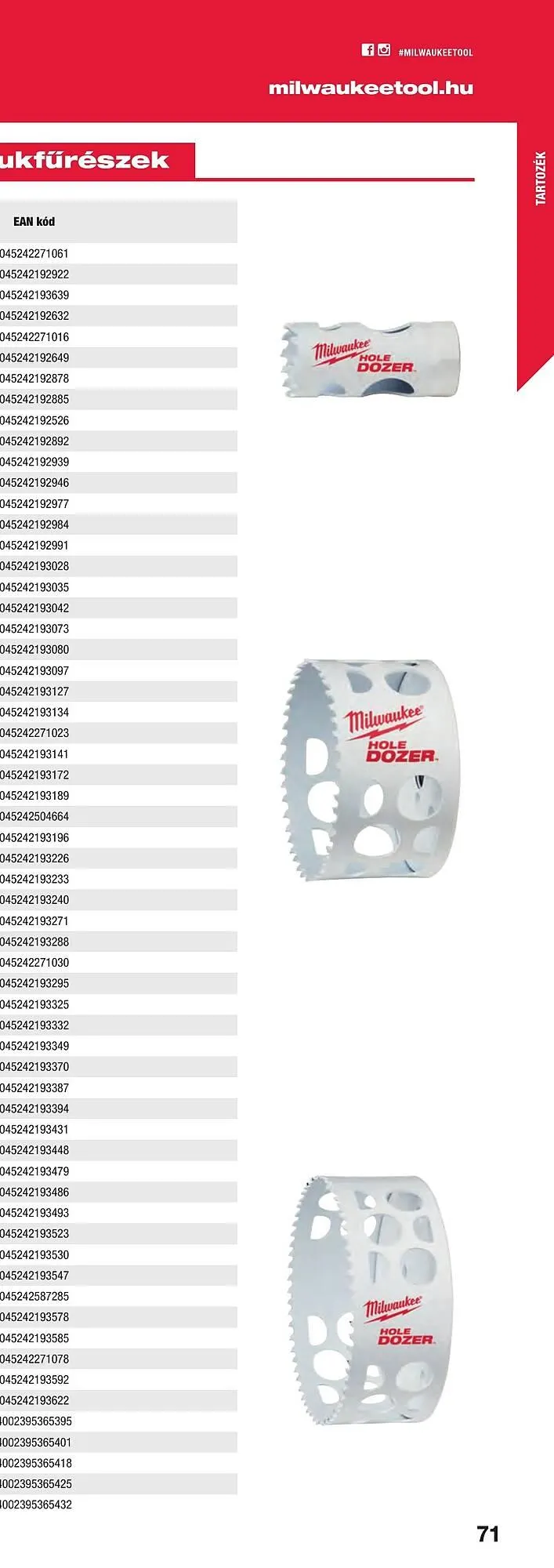 Katalógus Milwaukee akciós újság szeptember 16.-tól december 31.-ig 2025. - Oldal 141