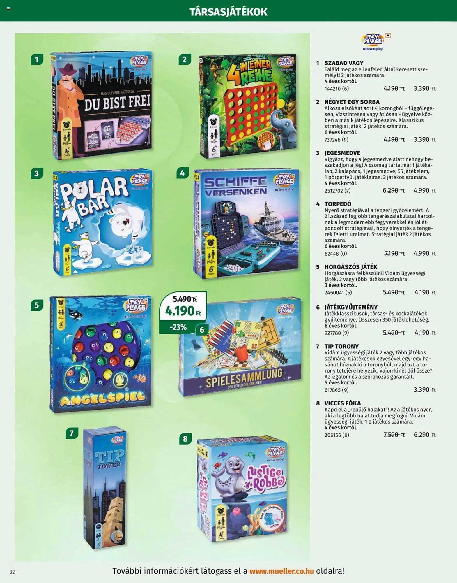 Katalógus Müller akciós újság október 30.-tól december 31.-ig 2023. - Oldal 82