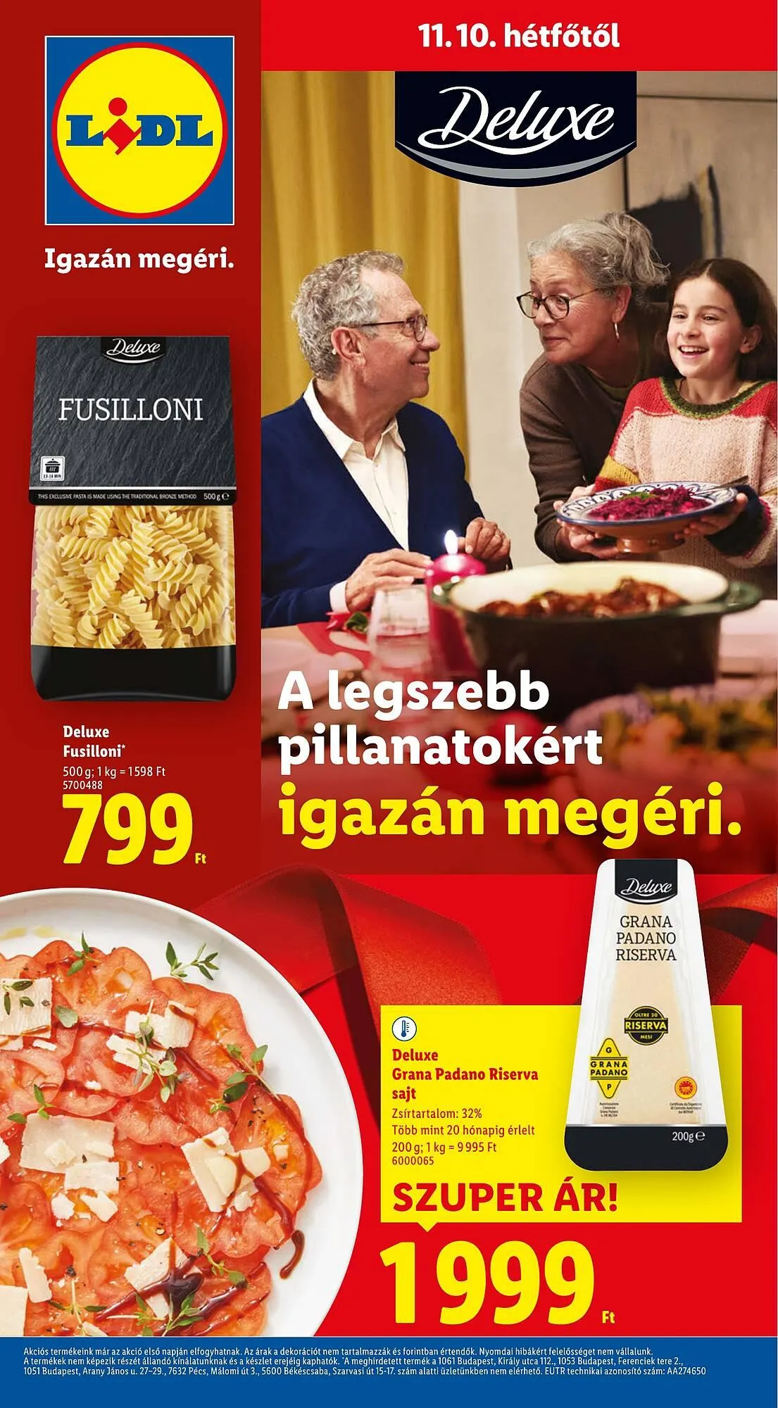 Katalógus Lidl akciós újság november 10.-tól november 23.-ig 2025. - Oldal 1