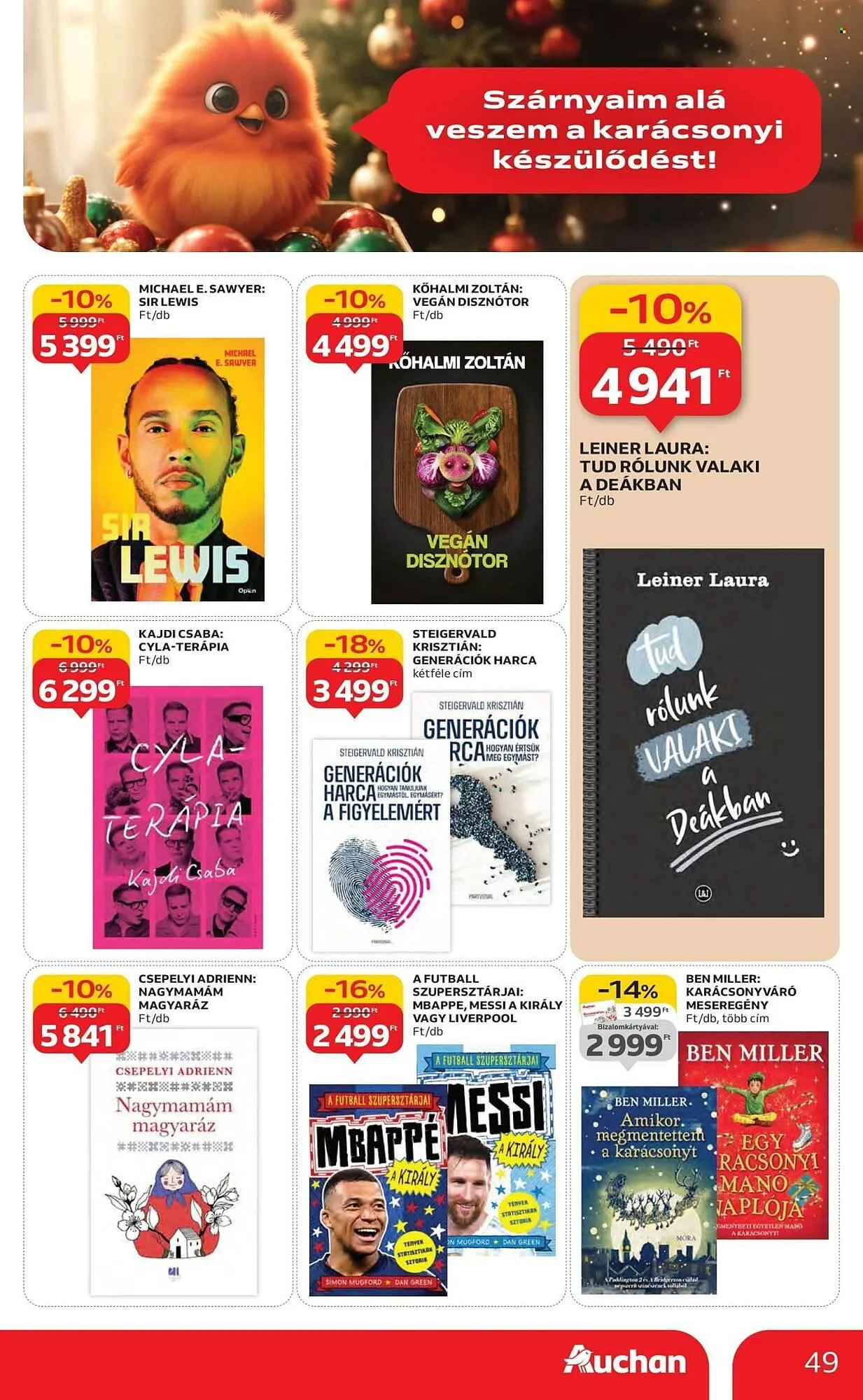 Katalógus Auchan akciós újság november 6.-tól november 12.-ig 2025. - Oldal 49
