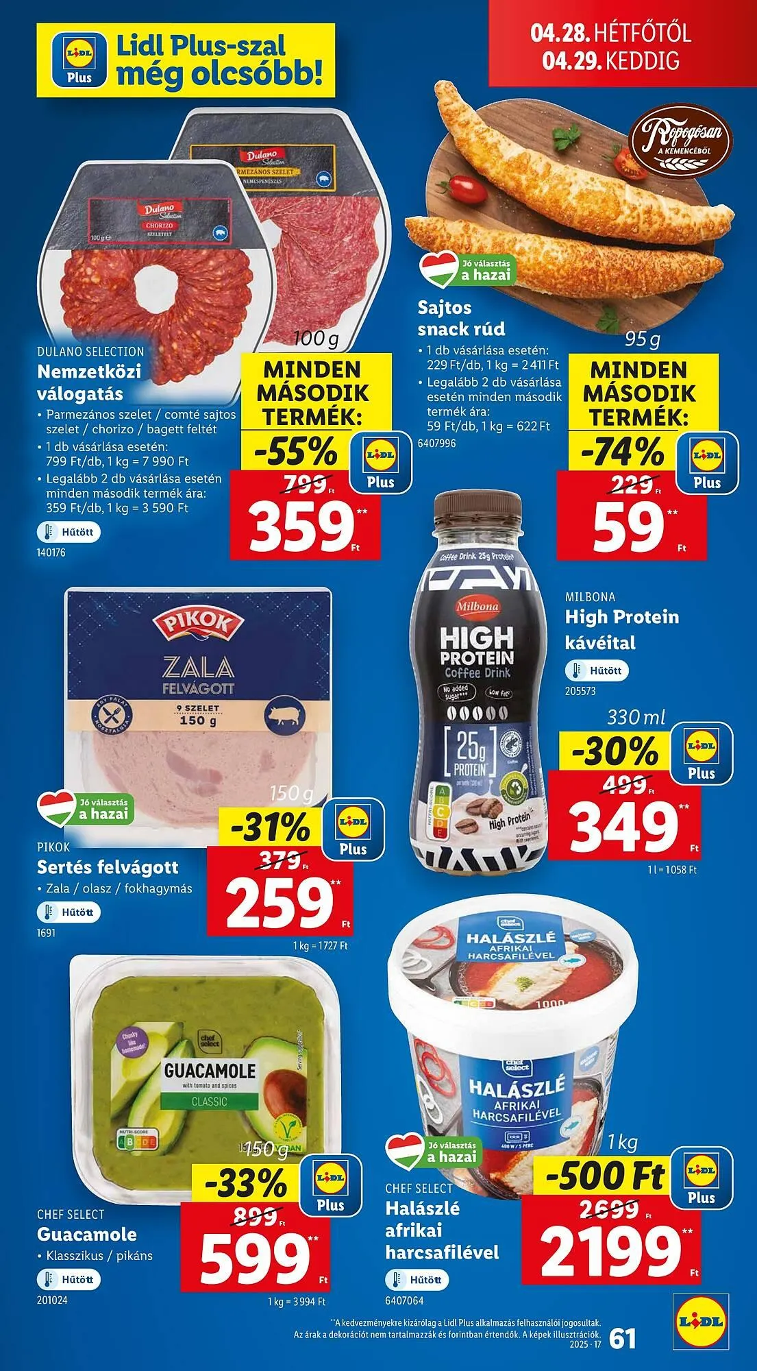 Katalógus Lidl akciós újság április 24.-tól április 29.-ig 2025. - Oldal 61