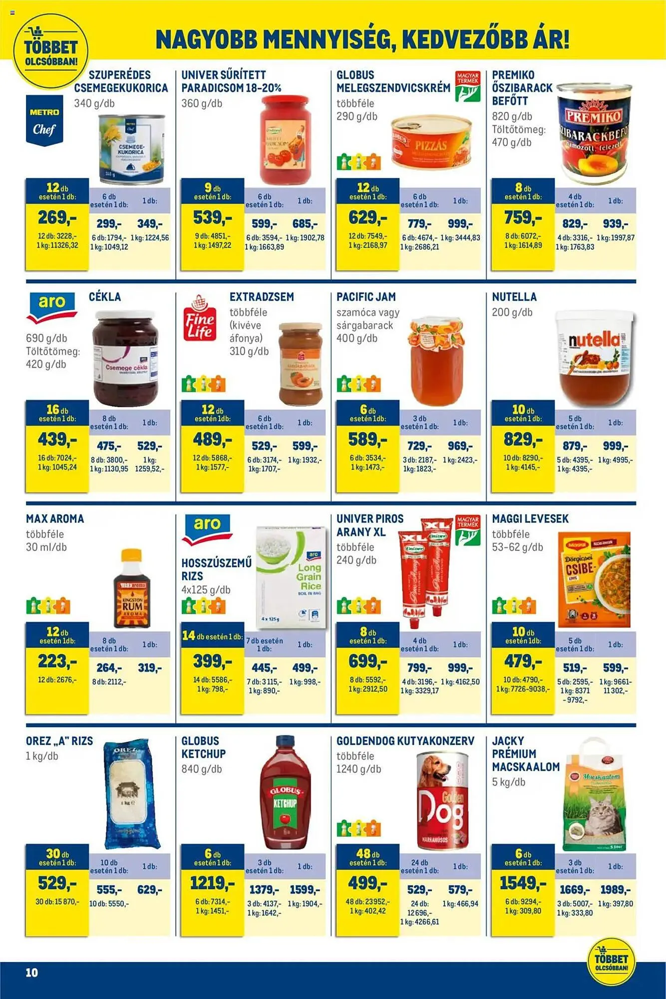 Katalógus Metro akciós újság május 2.-tól május 31.-ig 2025. - Oldal 10