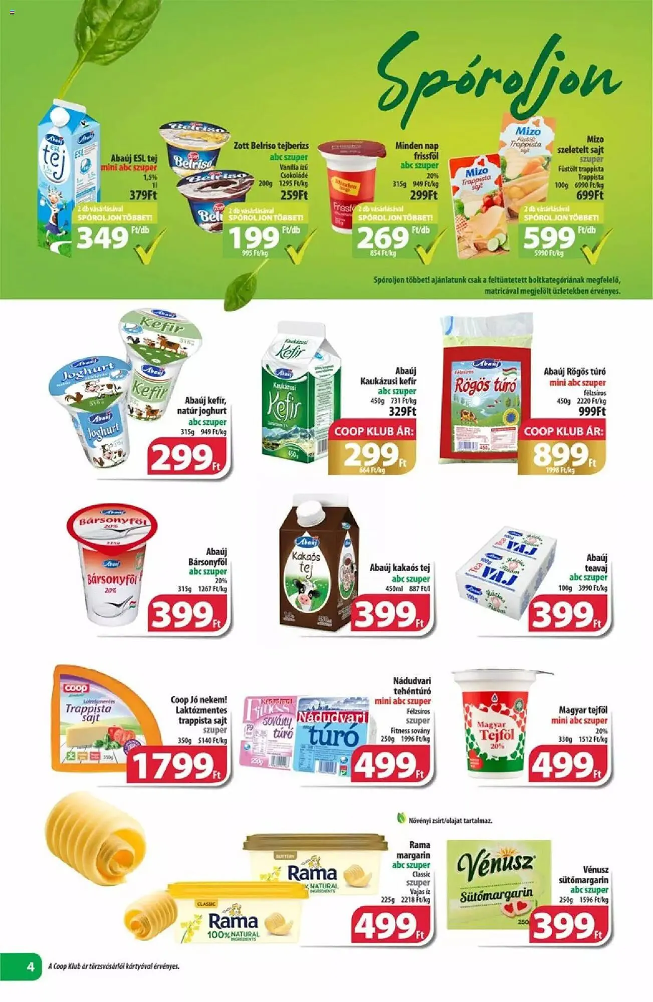 Katalógus Coop akciós újság szeptember 21.-tól október 4.-ig 2023. - Oldal 4