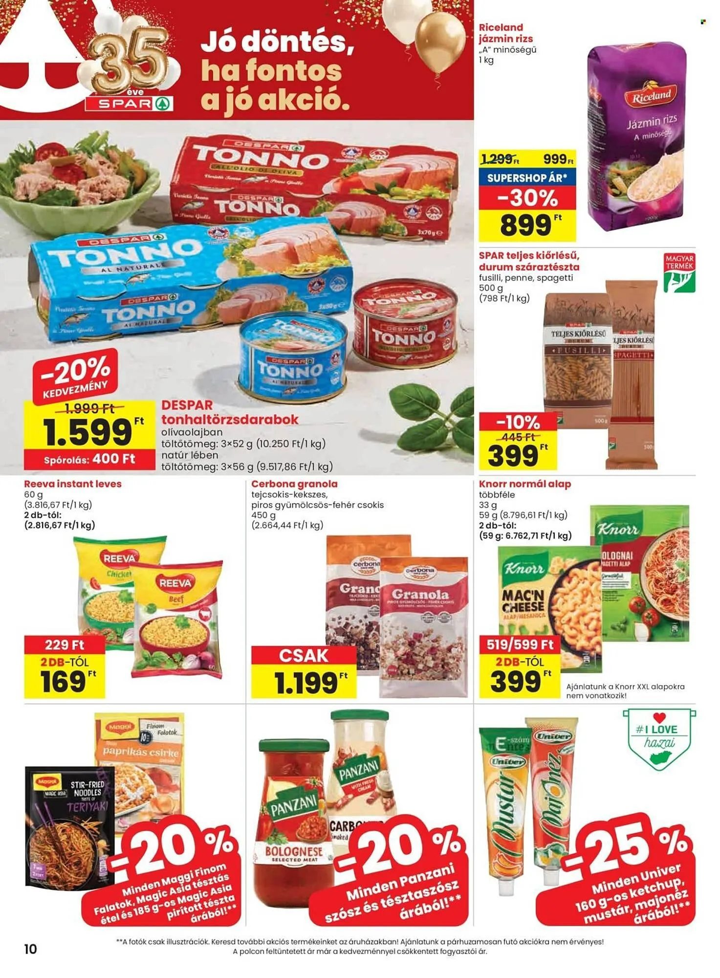 Katalógus Spar akciós újság január 2.-tól január 7.-ig 2026. - Oldal 10