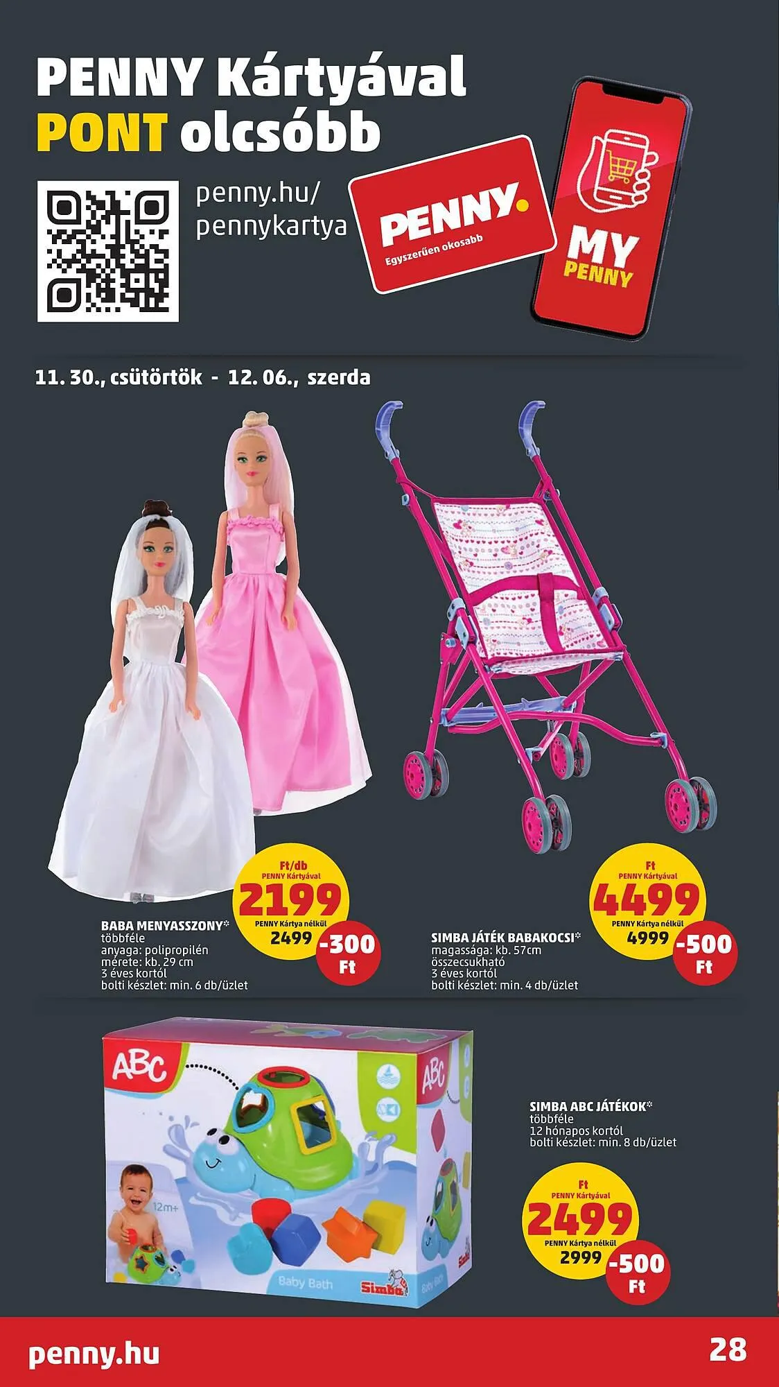 Katalógus PENNY akciós újság november 30.-tól december 6.-ig 2023. - Oldal 32