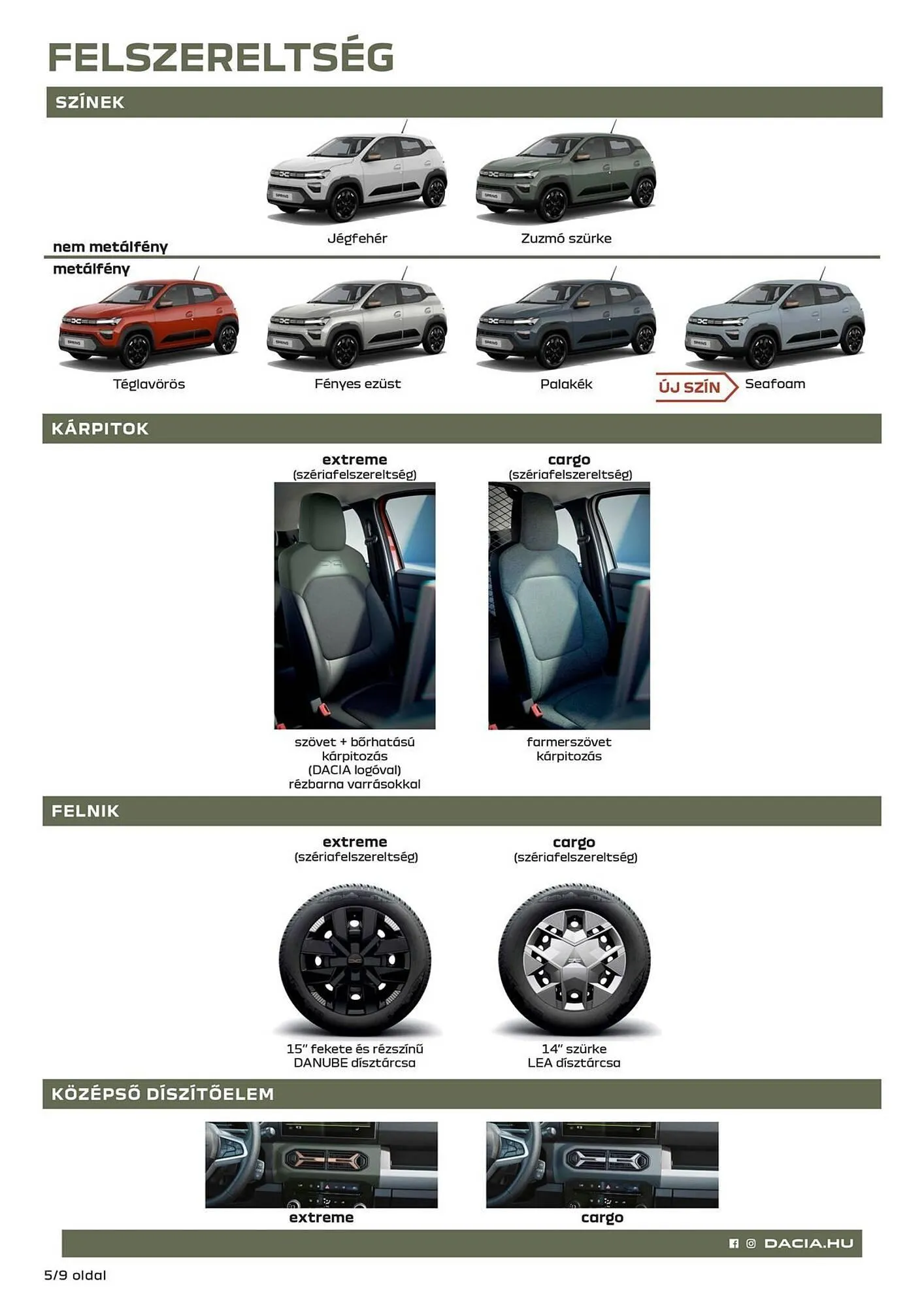 Katalógus Dacia akciós újság február 23.-tól április 4.-ig 2026. - Oldal 5