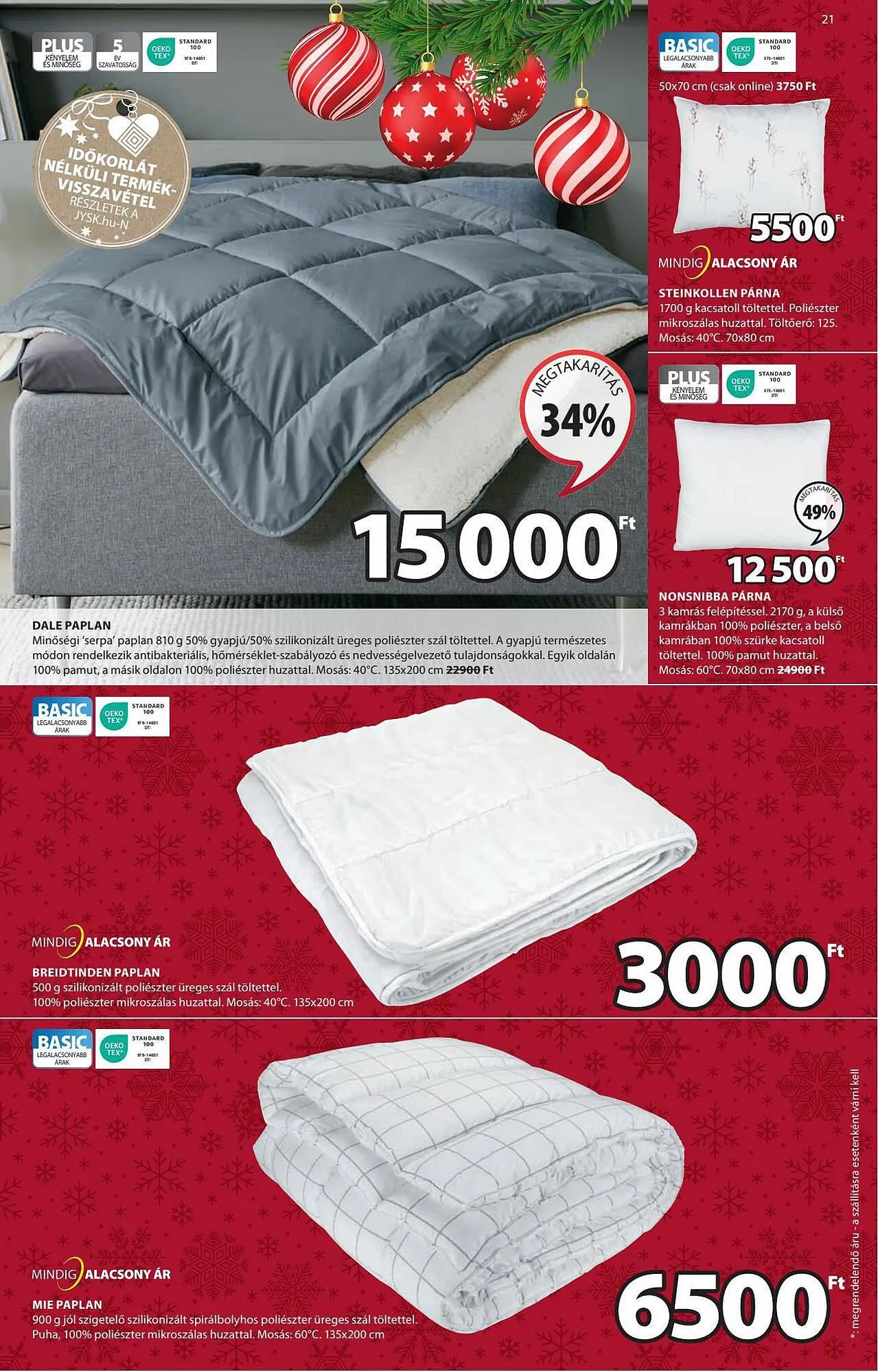 Katalógus JYSK akciós újság november 8.-tól november 26.-ig 2023. - Oldal 21