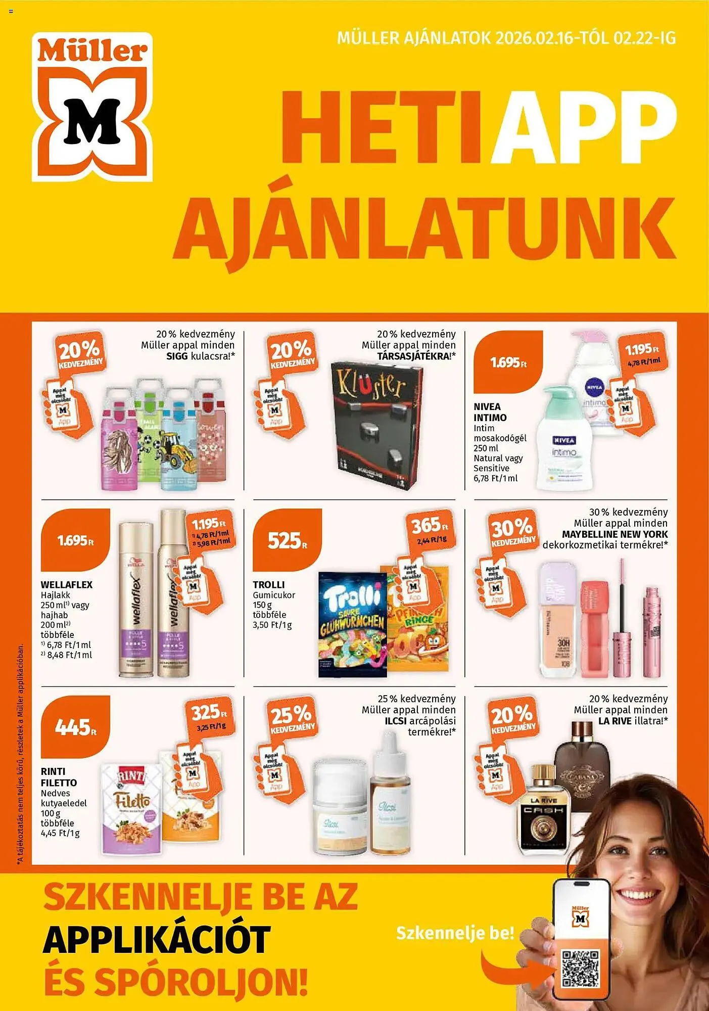 Müller akciós újság - 1