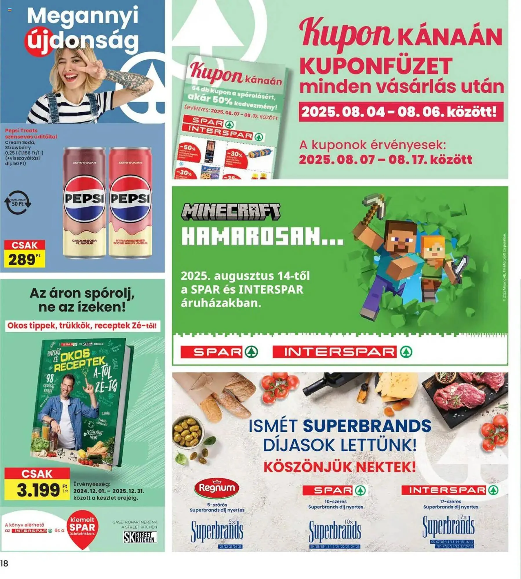 Katalógus Interspar akciós újság július 31.-tól augusztus 6.-ig 2025. - Oldal 18