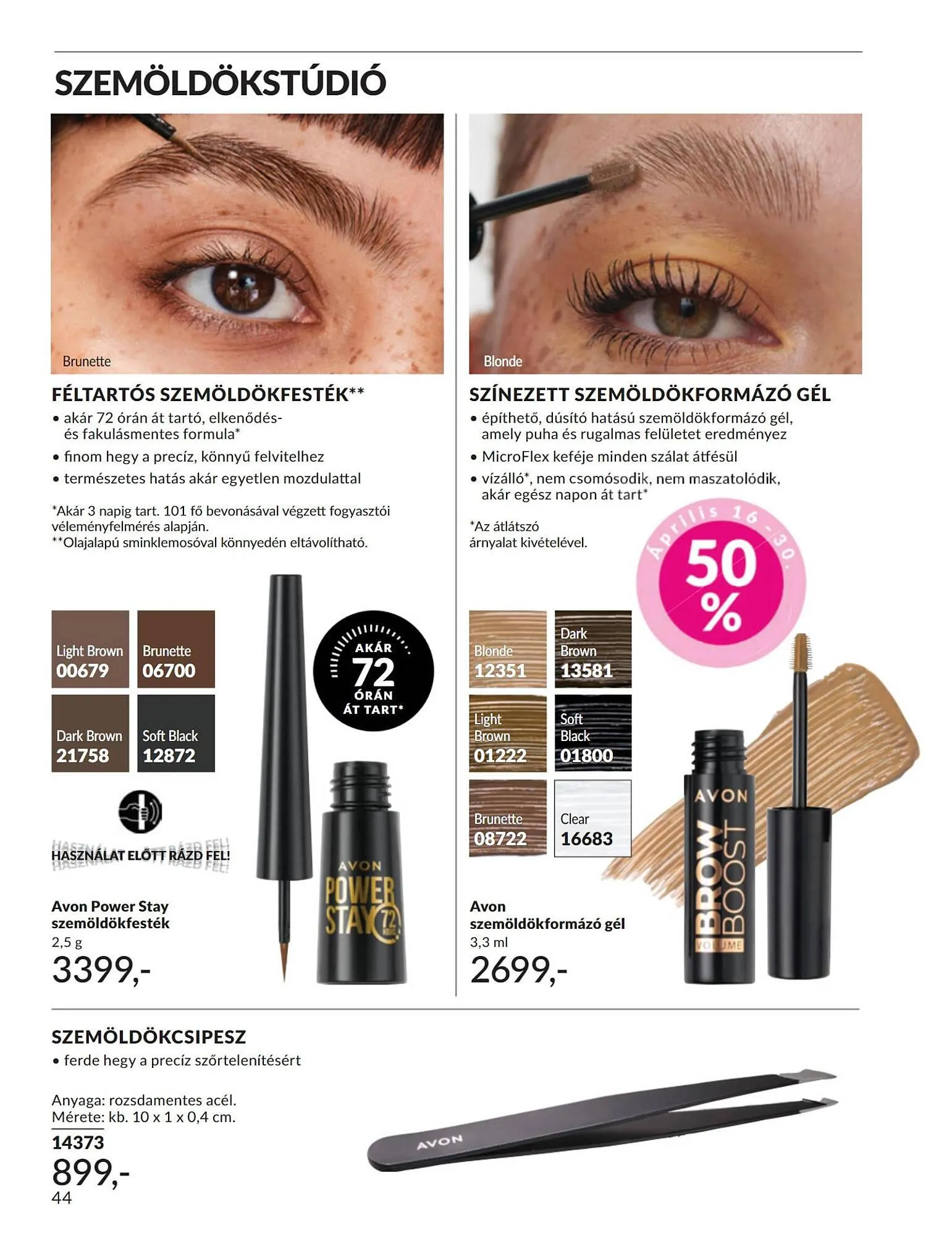 Katalógus AVON akciós újság április 1.-tól április 30.-ig 2025. - Oldal 44