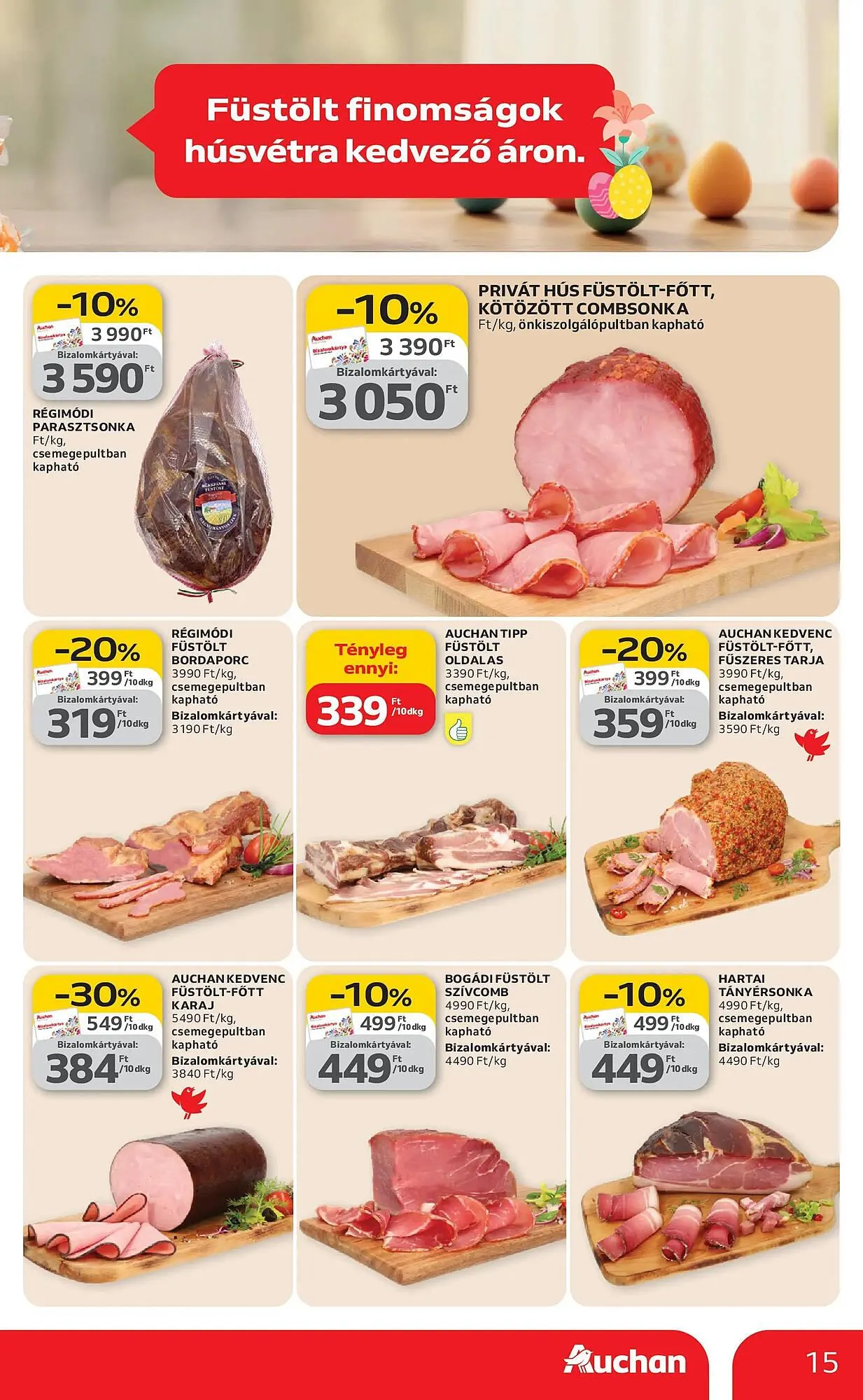 Katalógus Auchan akciós újság március 12.-tól március 18.-ig 2026. - Oldal 15