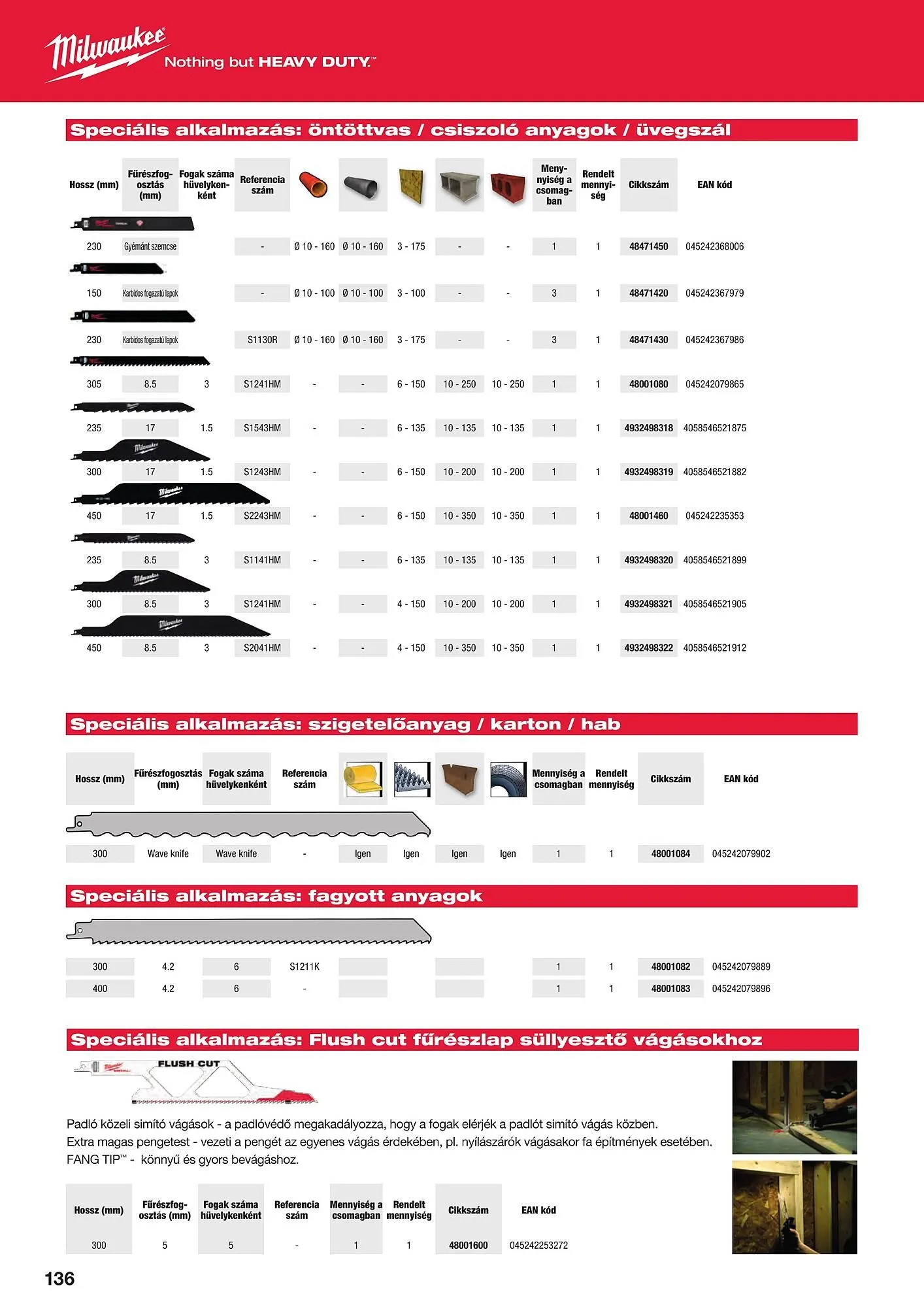 Katalógus Milwaukee akciós újság szeptember 16.-tól december 31.-ig 2025. - Oldal 136