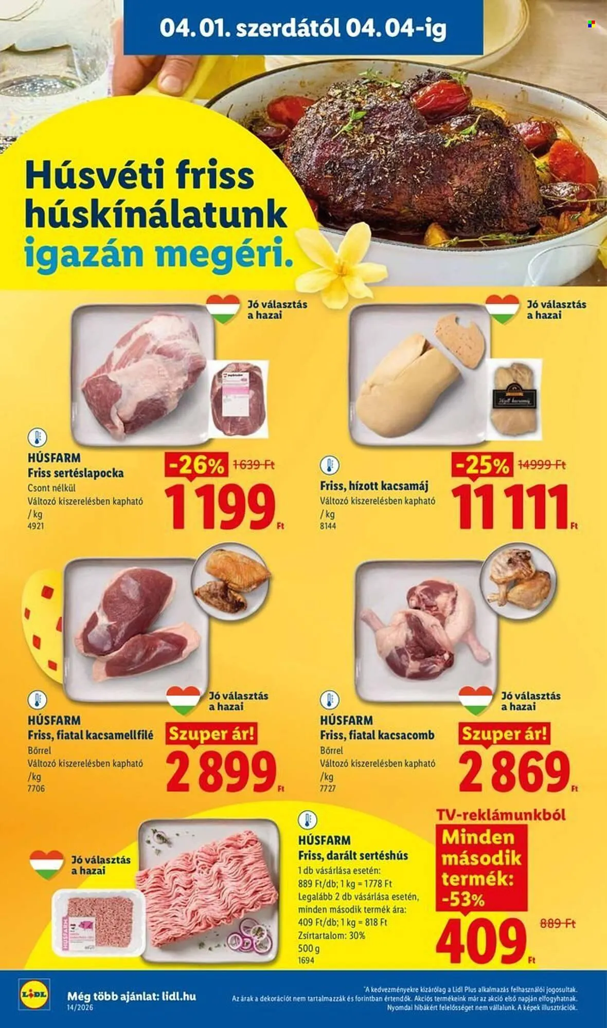 Katalógus Lidl akciós újság április 1.-tól április 8.-ig 2026. - Oldal 6