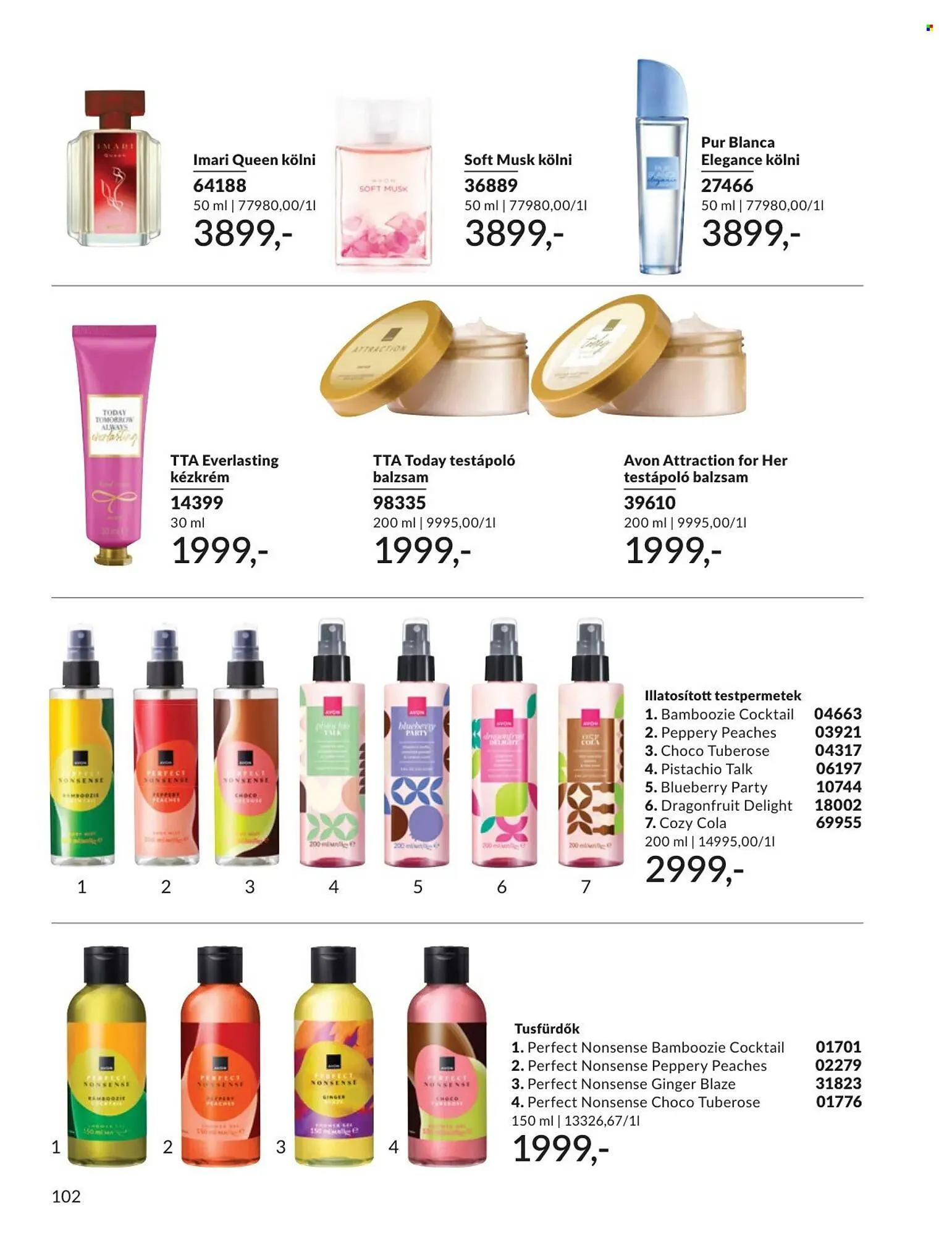 Katalógus AVON katalógus január 1.-tól január 31.-ig 2026. - Oldal 102