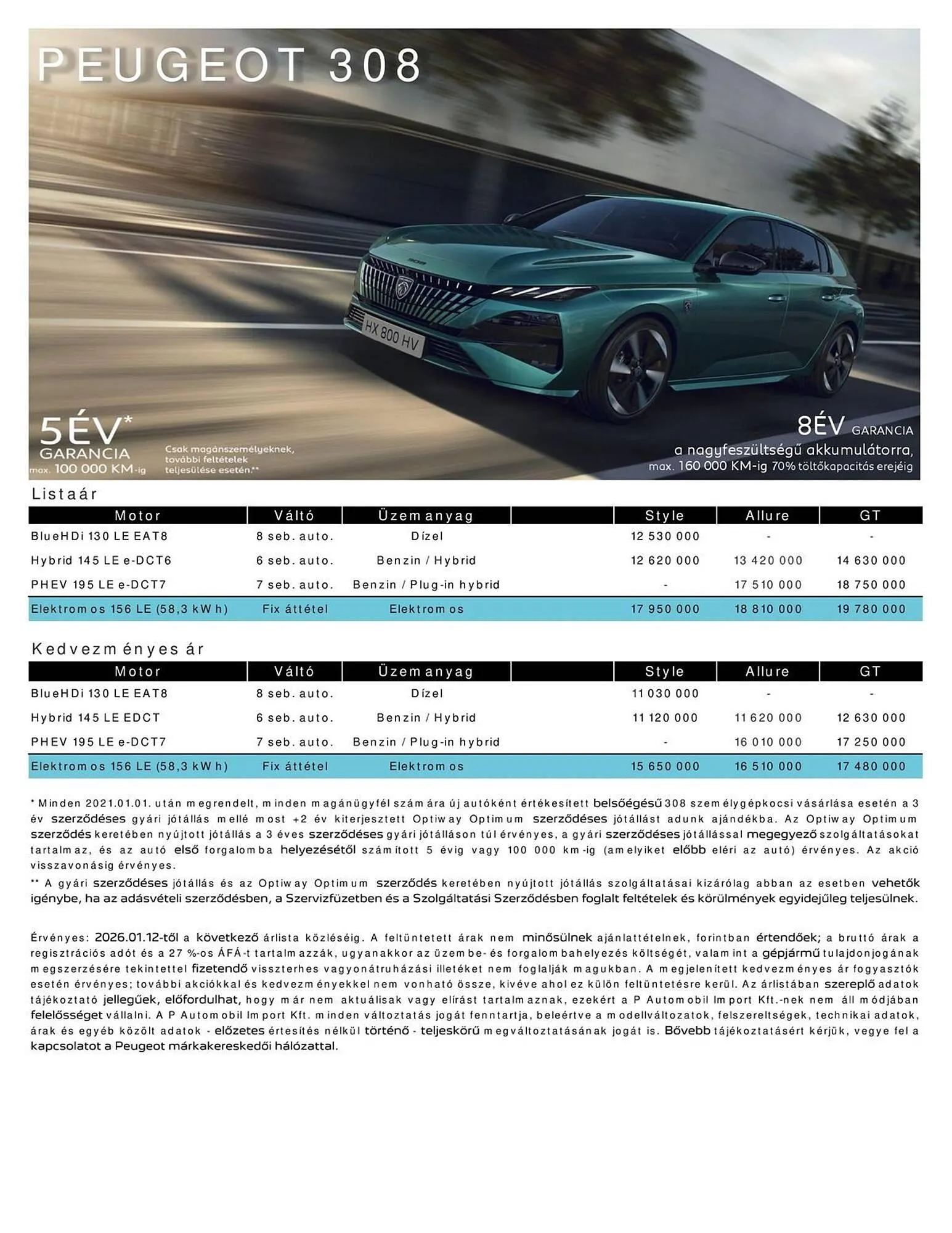 Katalógus Peugeot akciós újság január 18.-tól január 31.-ig 2026. - Oldal 2
