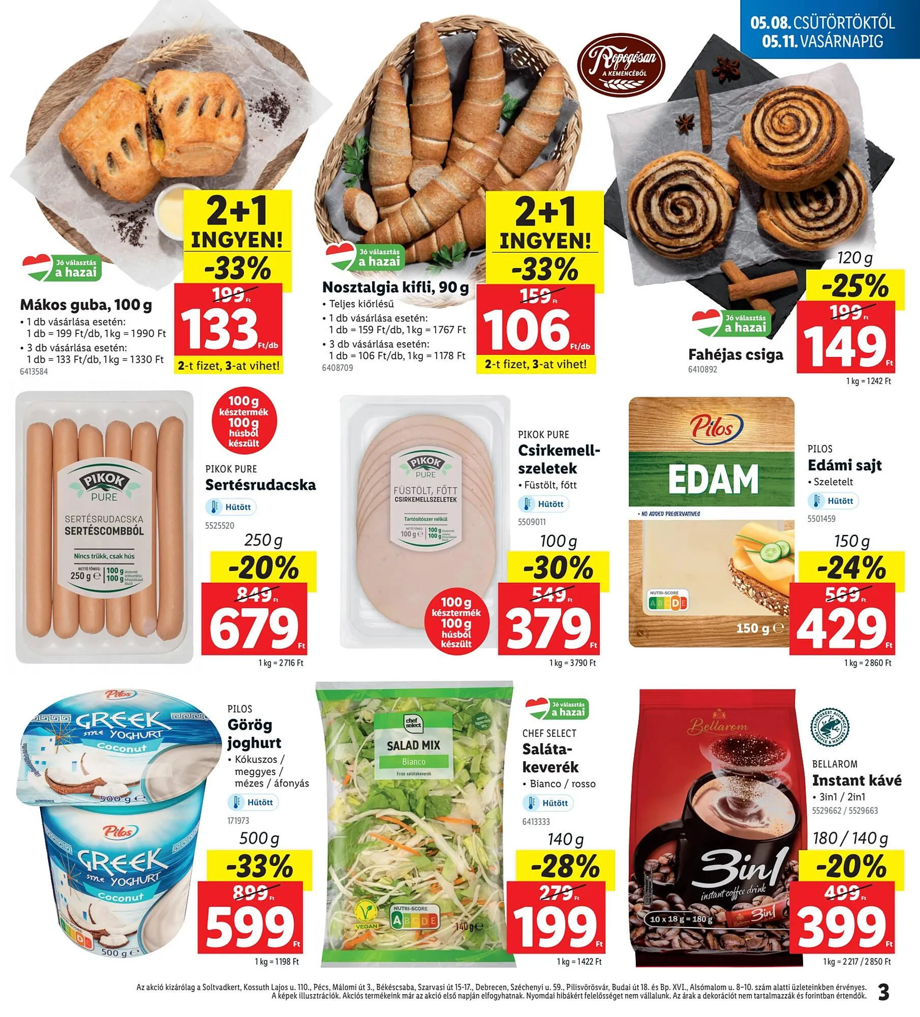 Katalógus Lidl akciós újság május 8.-tól május 11.-ig 2025. - Oldal 3