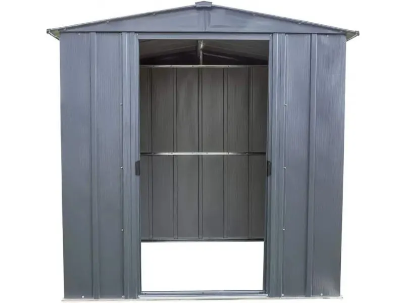 SPACEMAKER - kerti tároló (194x151x190cm, fém, szürke-metál)