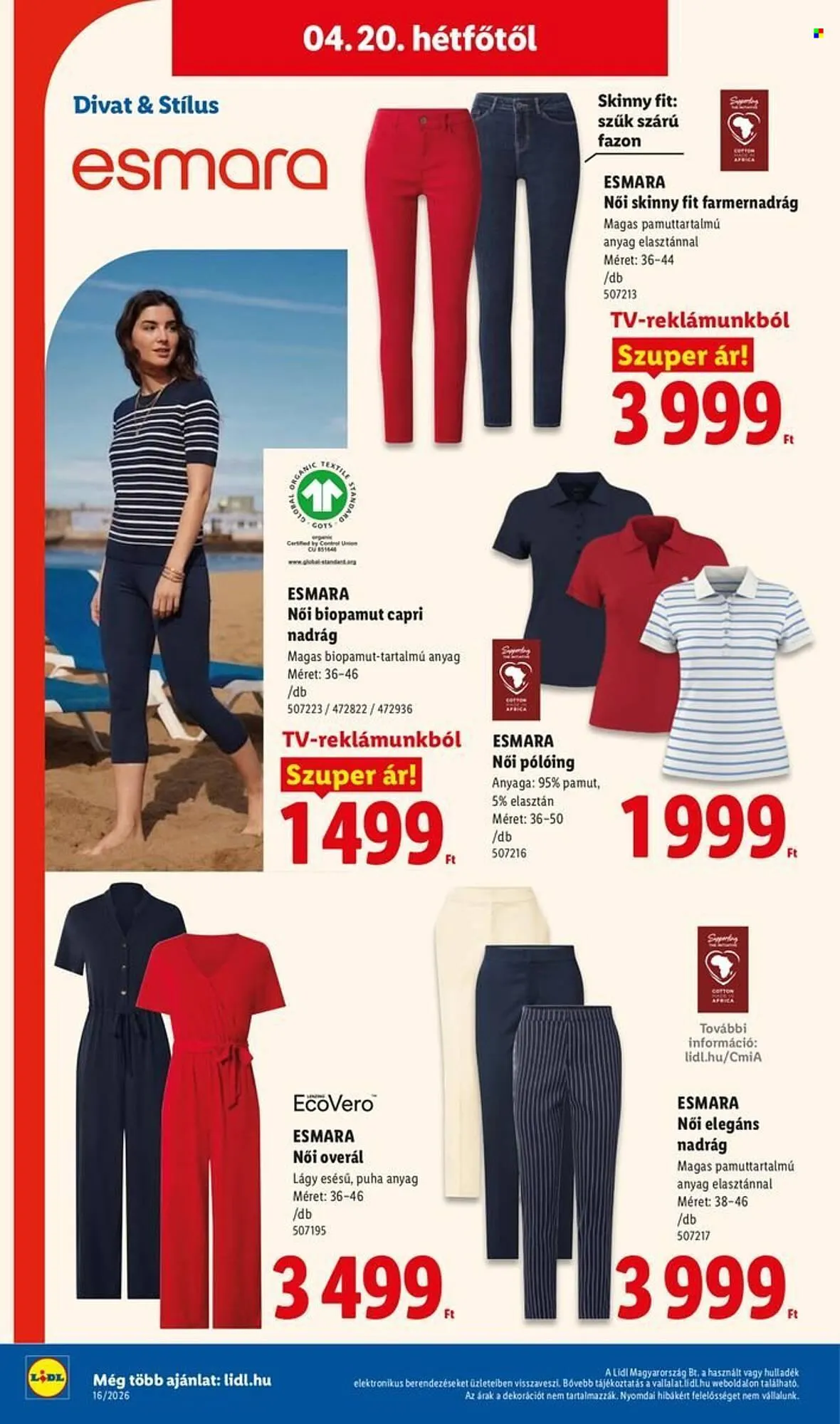 Katalógus Lidl akciós újság április 16.-tól április 22.-ig 2026. - Oldal 16