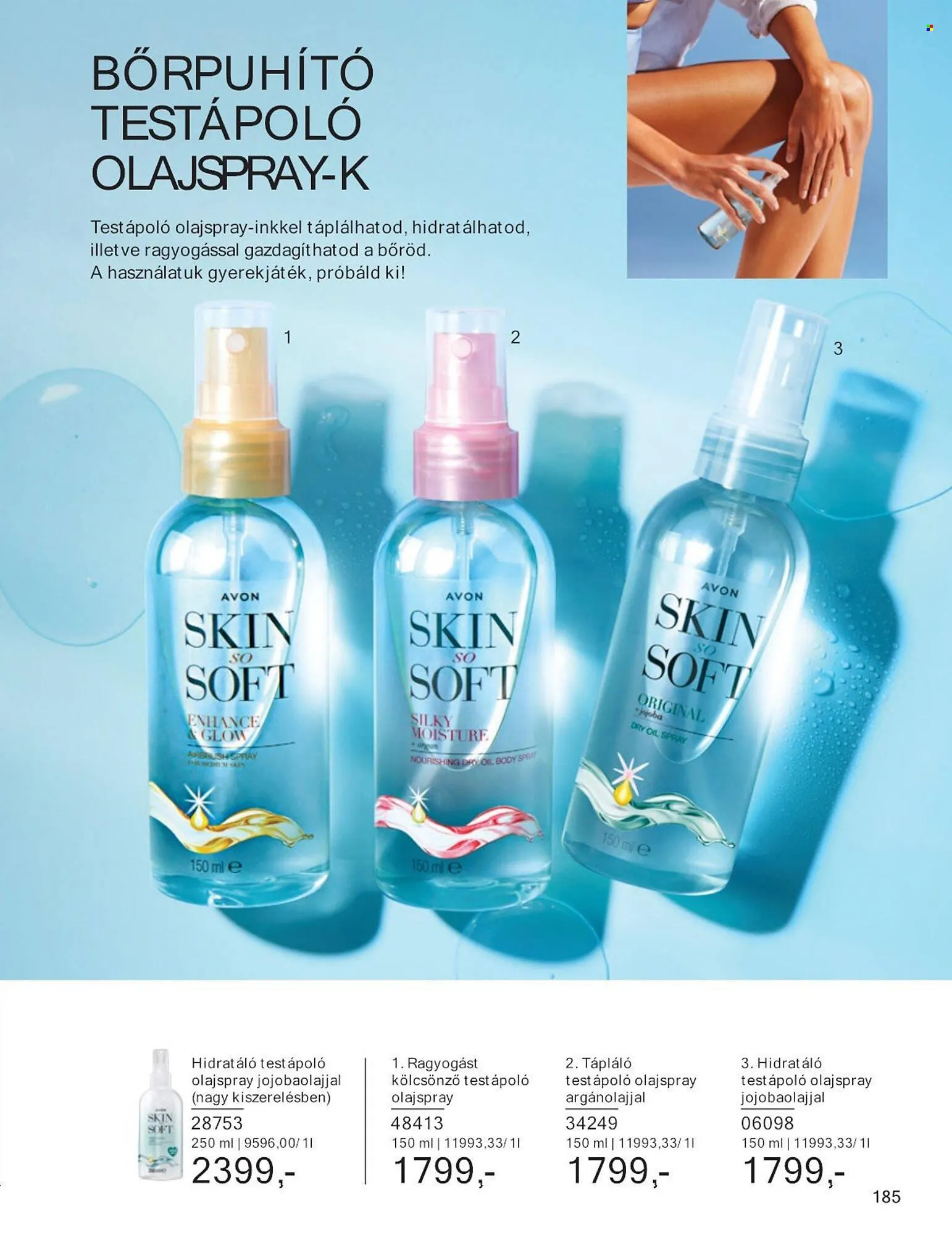 Katalógus AVON akciós újság június 1.-tól június 30.-ig 2025. - Oldal 185