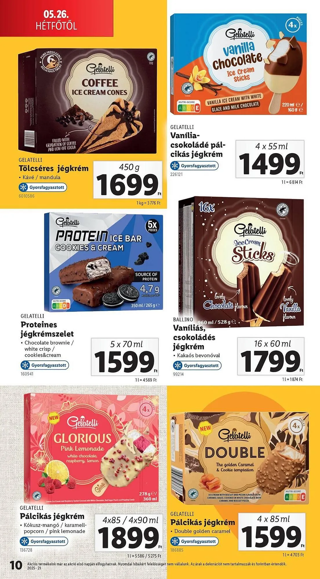 Katalógus Lidl akciós újság május 26.-tól július 3.-ig 2025. - Oldal 10