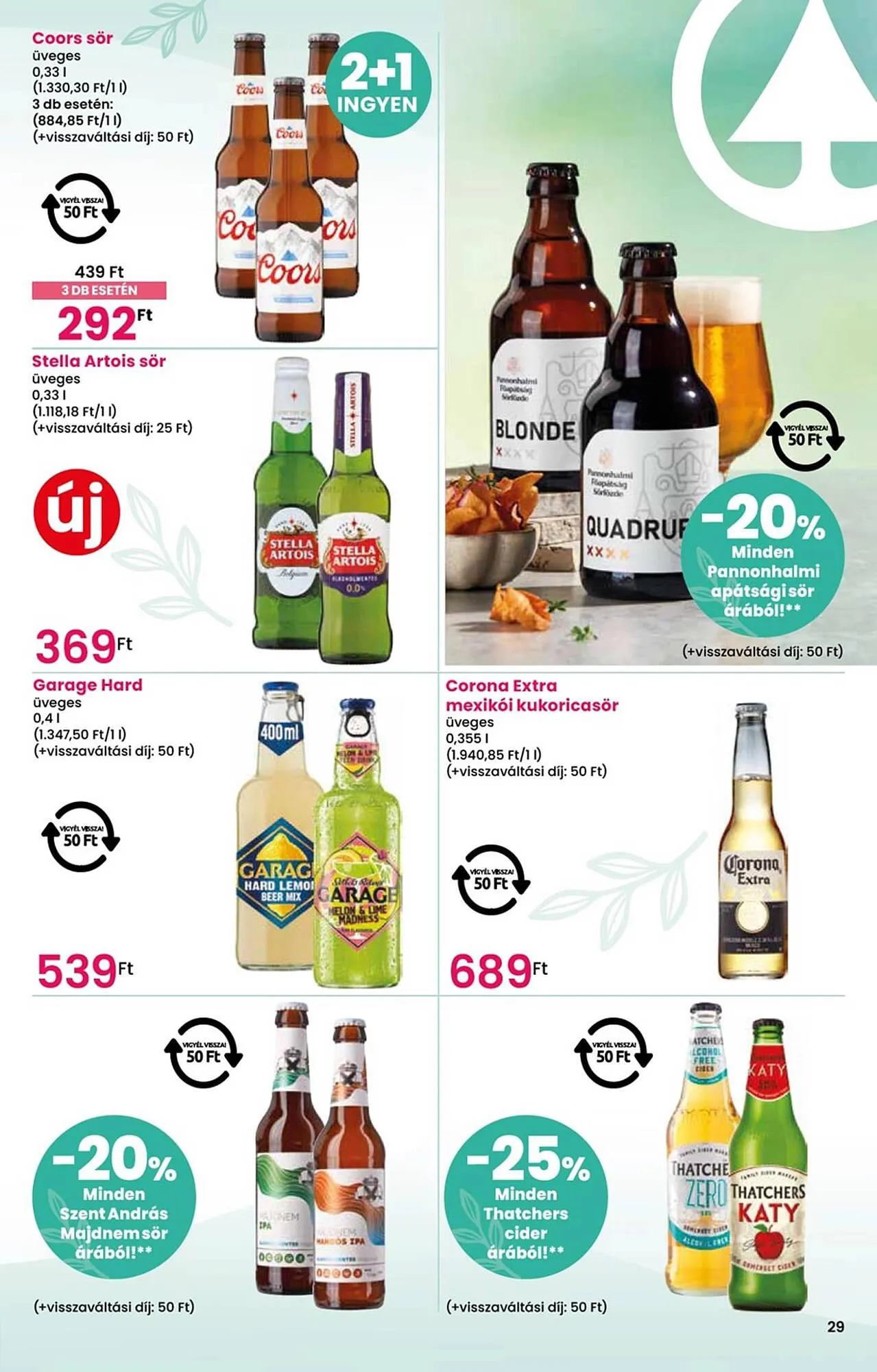 Katalógus Spar akciós újság március 26.-tól április 22.-ig 2025. - Oldal 29