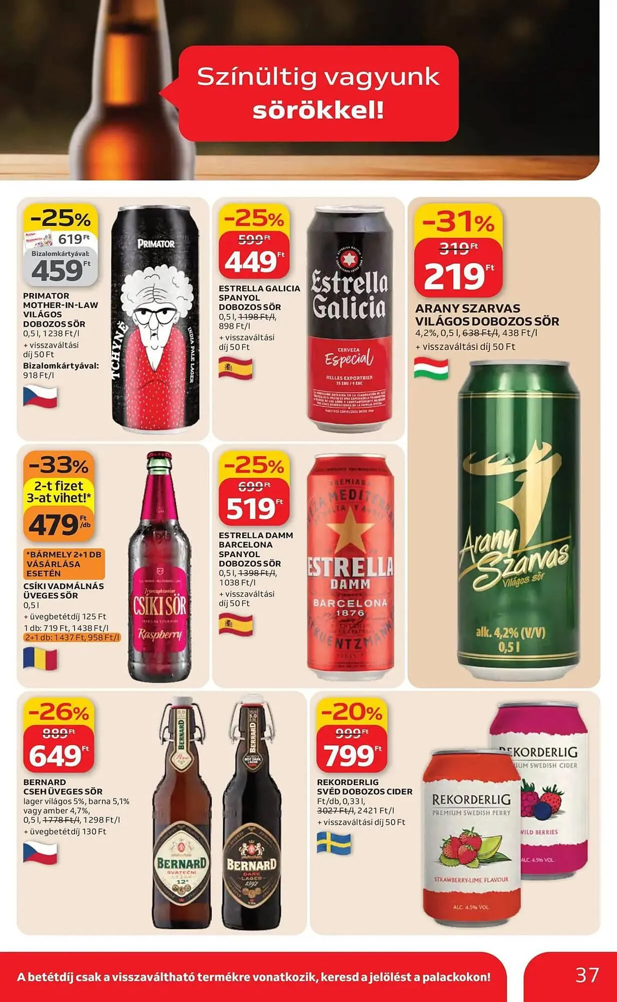 Katalógus Auchan akciós újság március 19.-tól március 25.-ig 2026. - Oldal 37