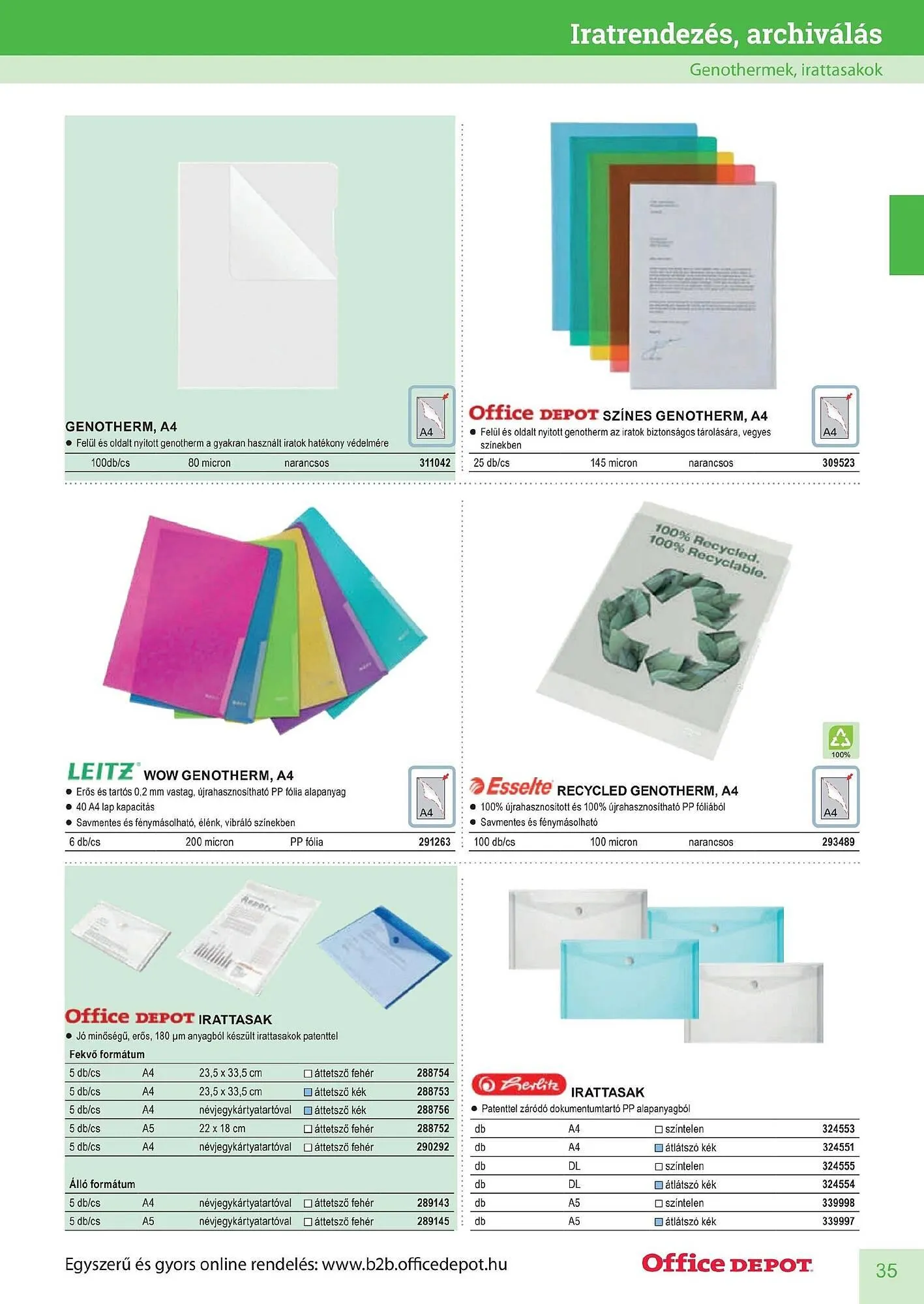 Katalógus Office Depot akciós újság május 9.-tól december 31.-ig 2026. - Oldal 35