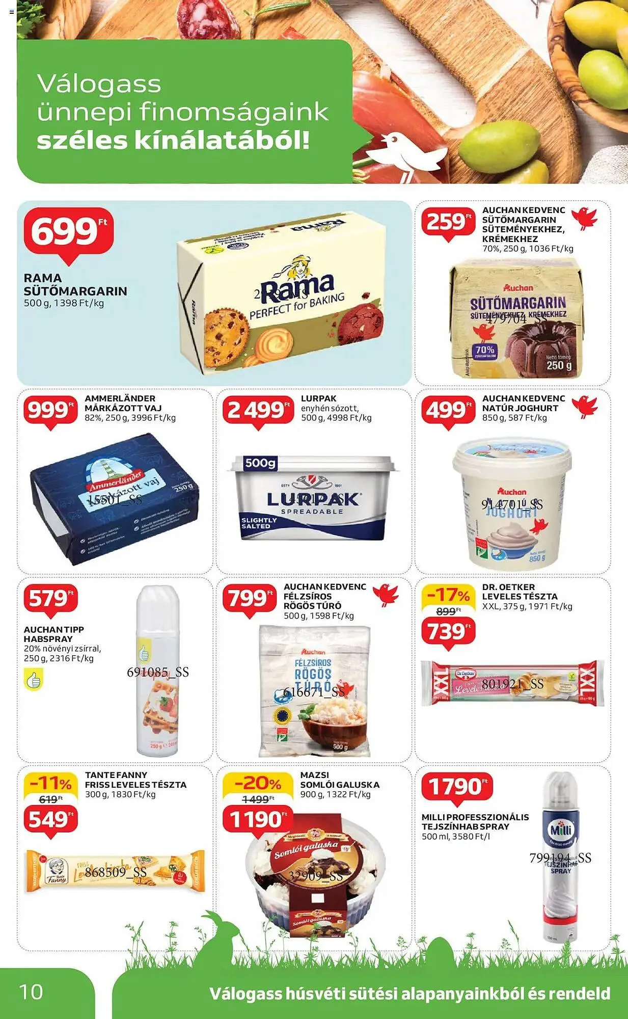 Katalógus Auchan akciós újság március 27.-tól április 19.-ig 2025. - Oldal 10