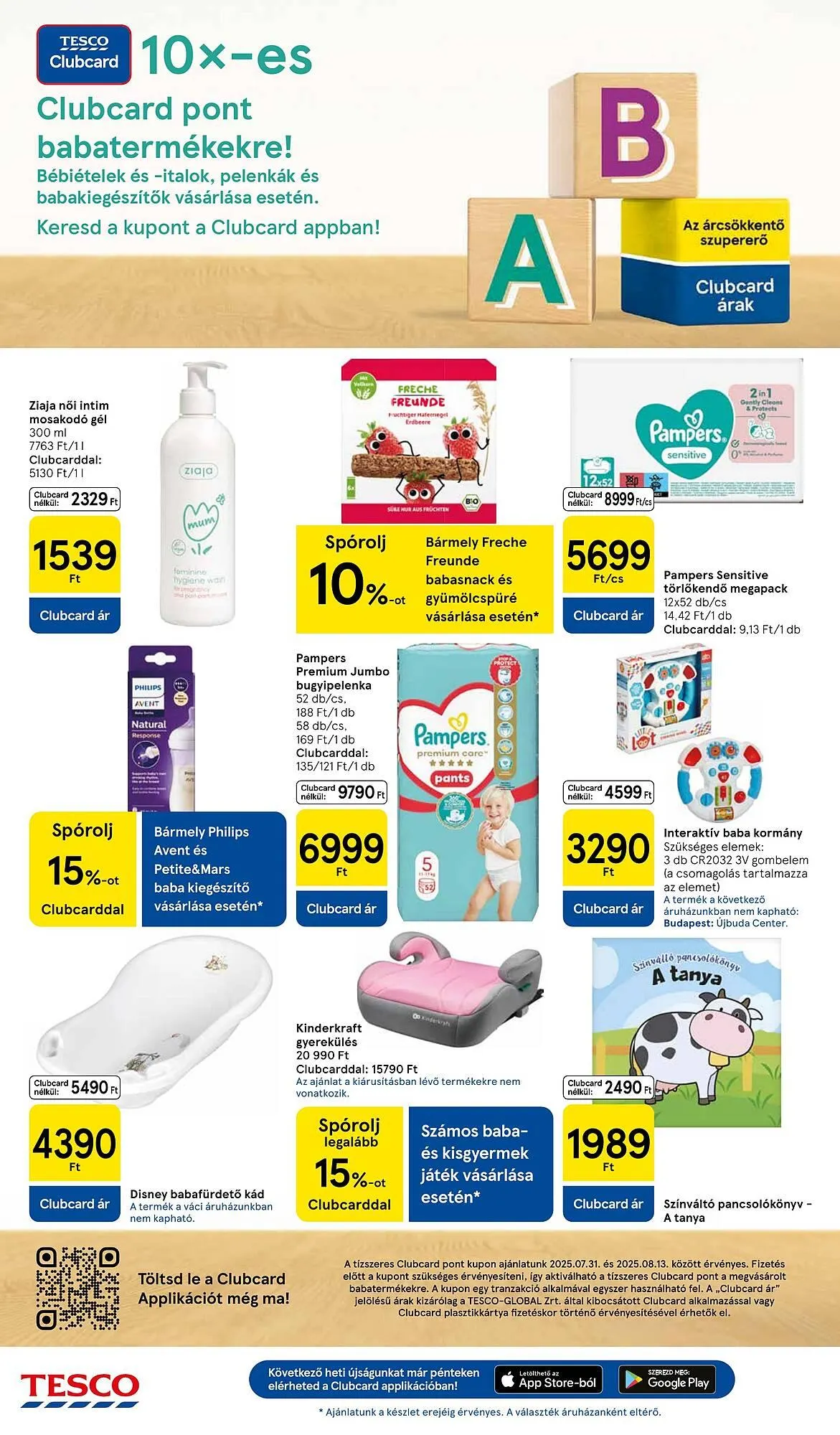 Katalógus Tesco akciós újság augusztus 7.-tól augusztus 13.-ig 2025. - Oldal 10