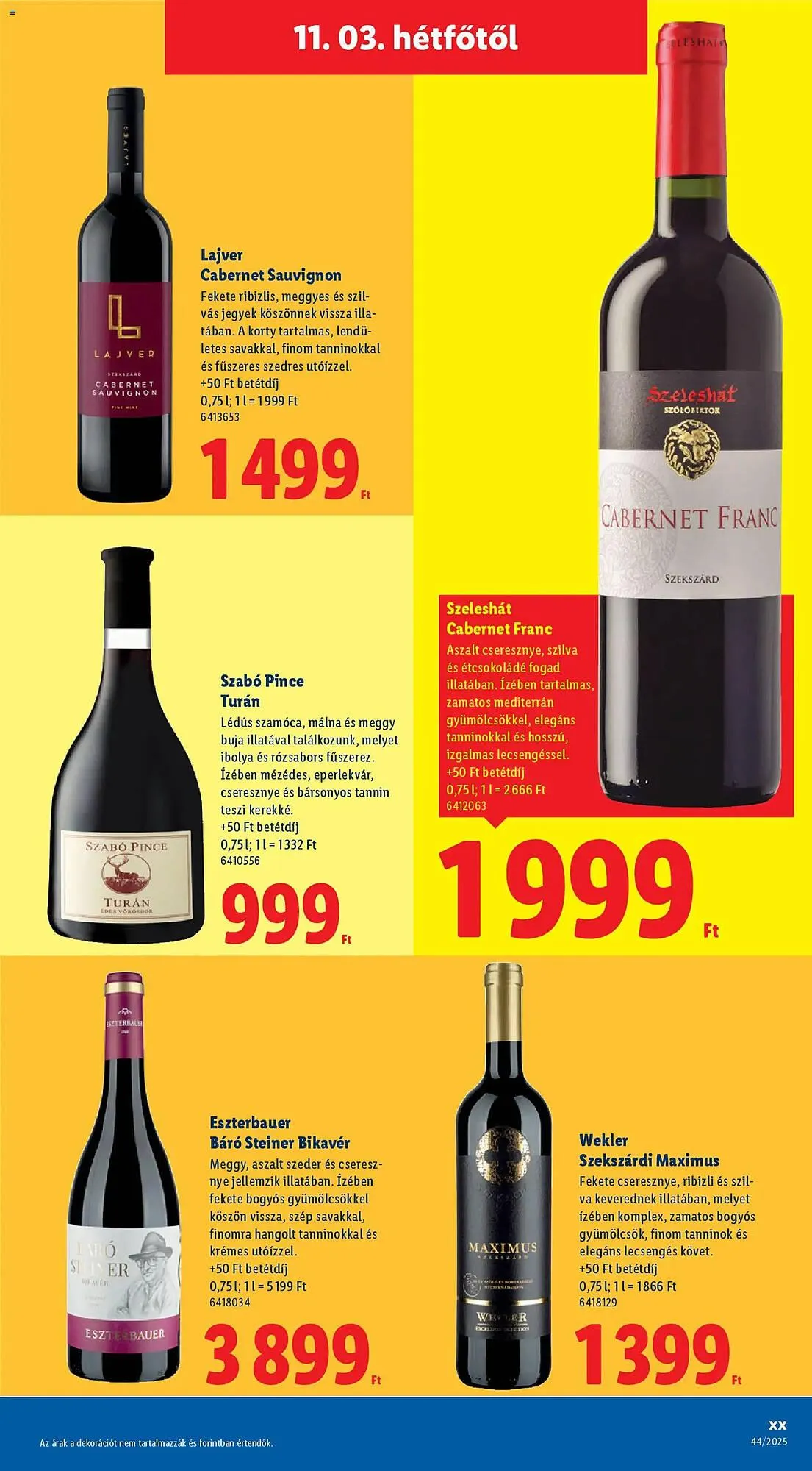 Katalógus Lidl akciós újság november 3.-tól december 31.-ig 2025. - Oldal 3