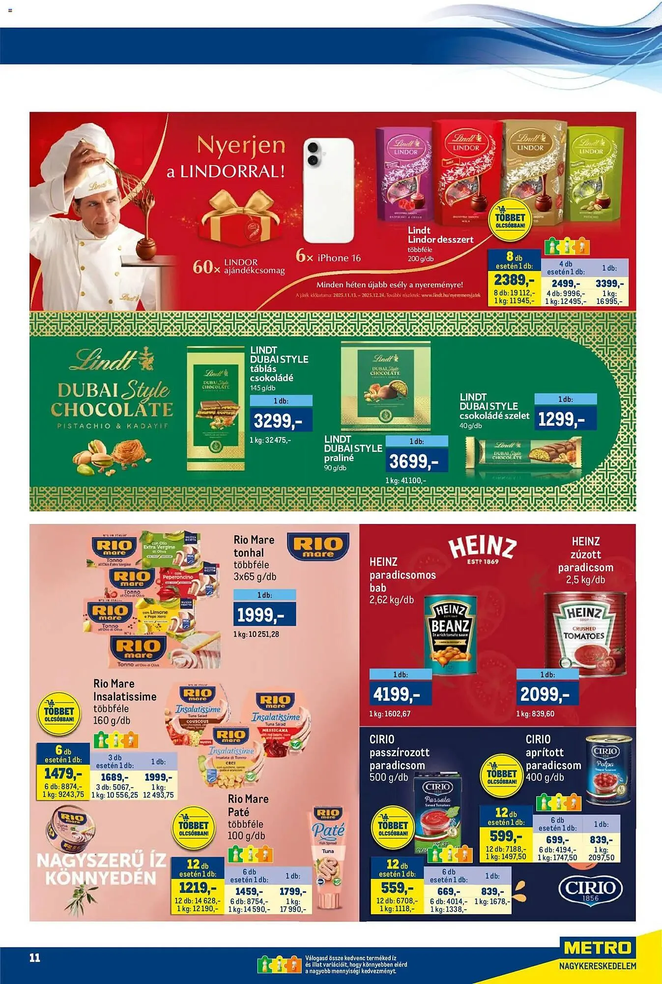 Katalógus Metro akciós újság december 1.-tól december 14.-ig 2025. - Oldal 11