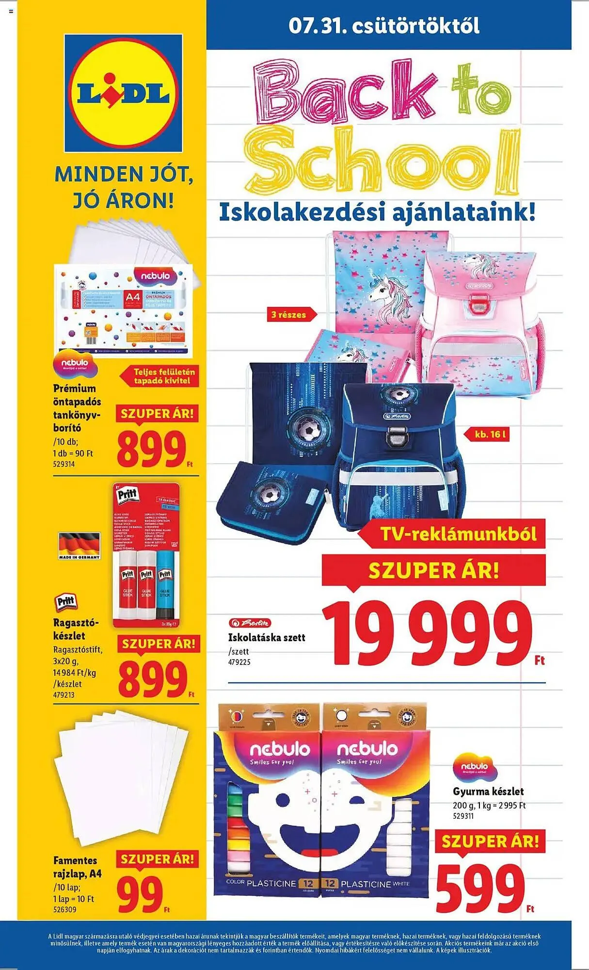 Katalógus Lidl akciós újság július 31.-tól augusztus 31.-ig 2025. - Oldal 16